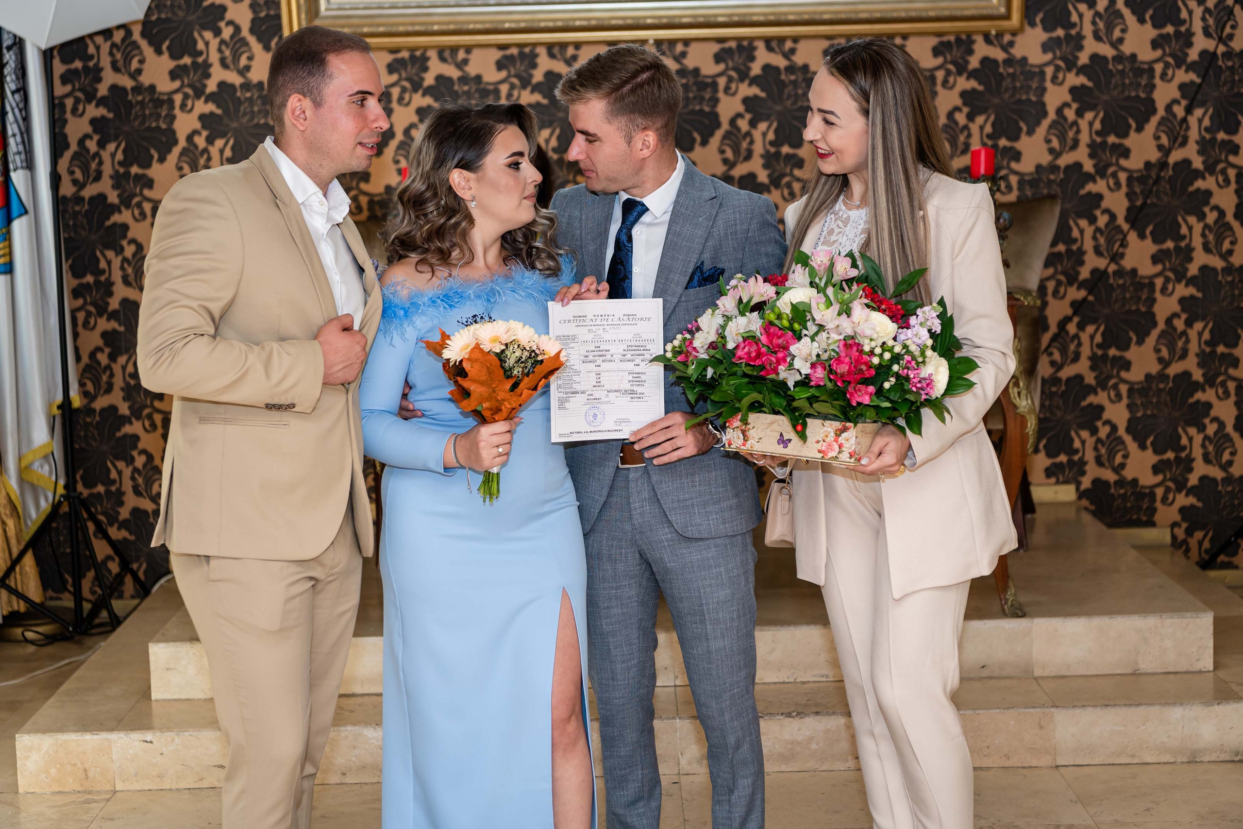 Cununie Iulian si Alexndra. Mugurel anghel