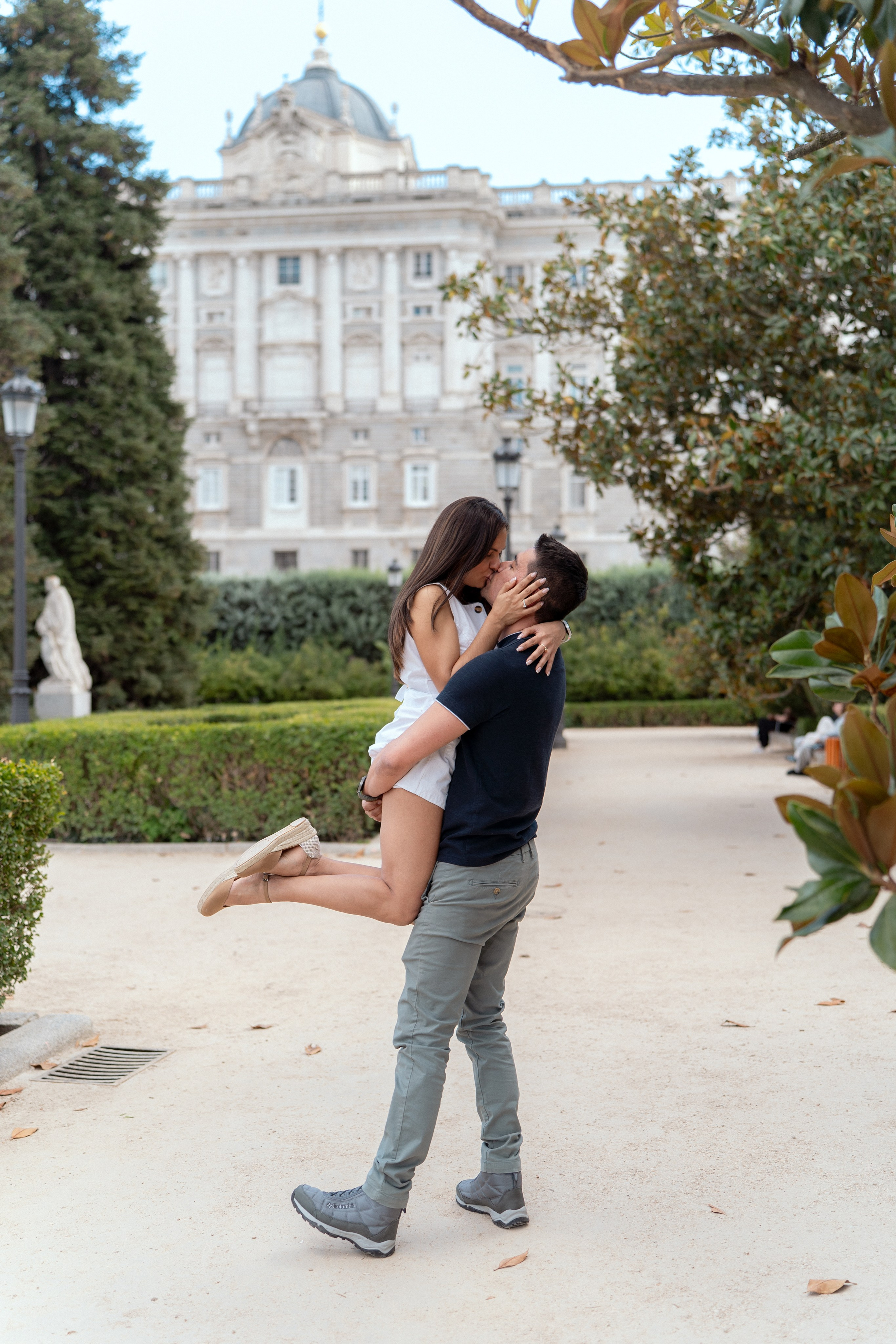 Engagement at the Royal Palace. Fotógrafo en Madrid, España. Alyona Belyaninova