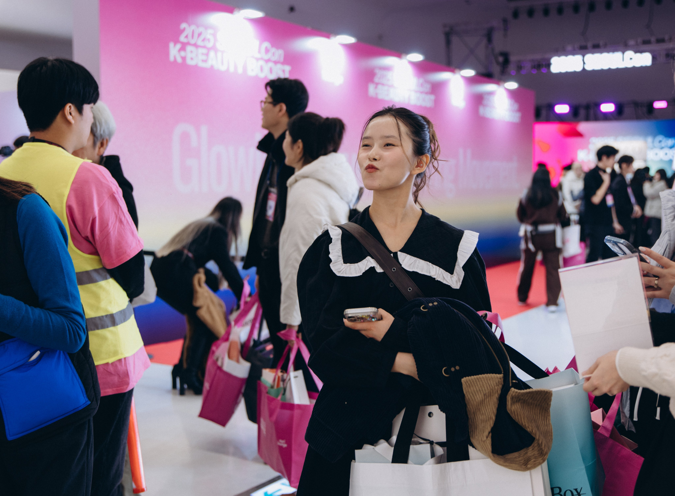 Seoul beauty expo 2025 (Black Rice). Portrait photographer in South Korea Olga Lian