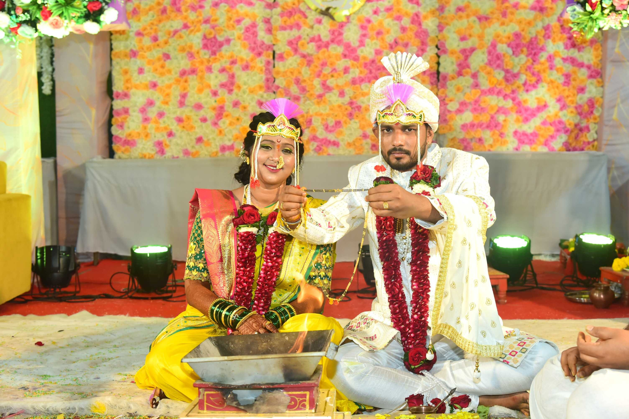 Divya weds Siddhesh. “Ajay Digital Photo Studio — Capturing Timeless Wedding Moments”