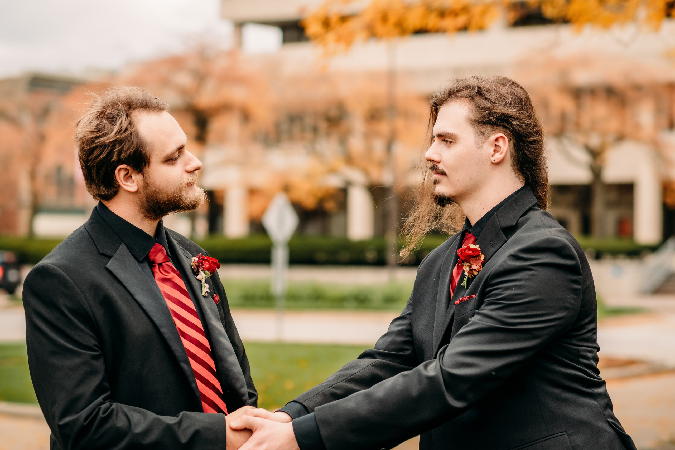 Bold & Dramatic Wedding at The Paper Mill on The Landing | Fort Wayne Wedding Photographer. Alexandria Danielle Photography | Fort Wayne & Indianapolis Wedding Photographer