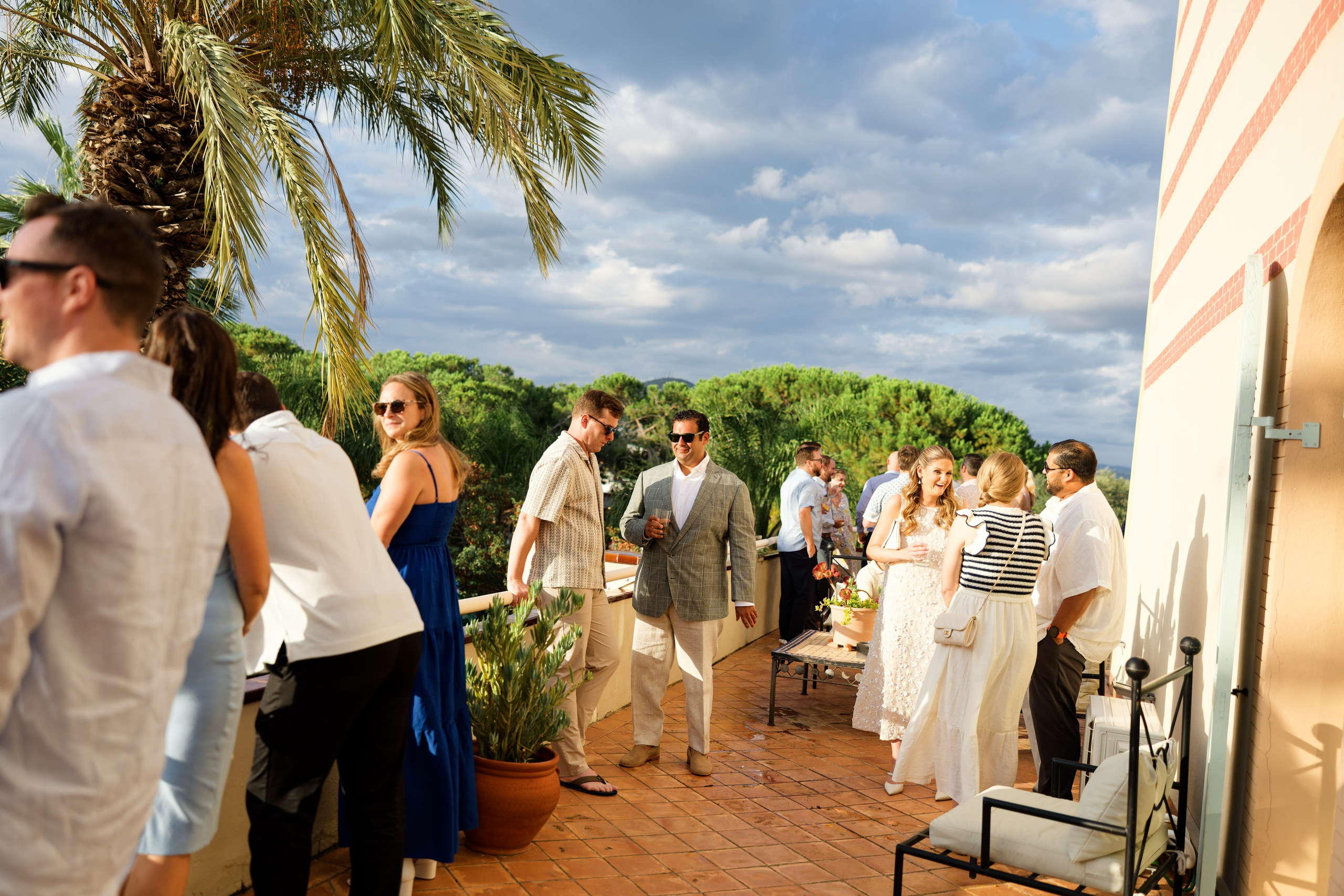 Welcome dinner of Gracie & Joe at Gran Villa Rosa