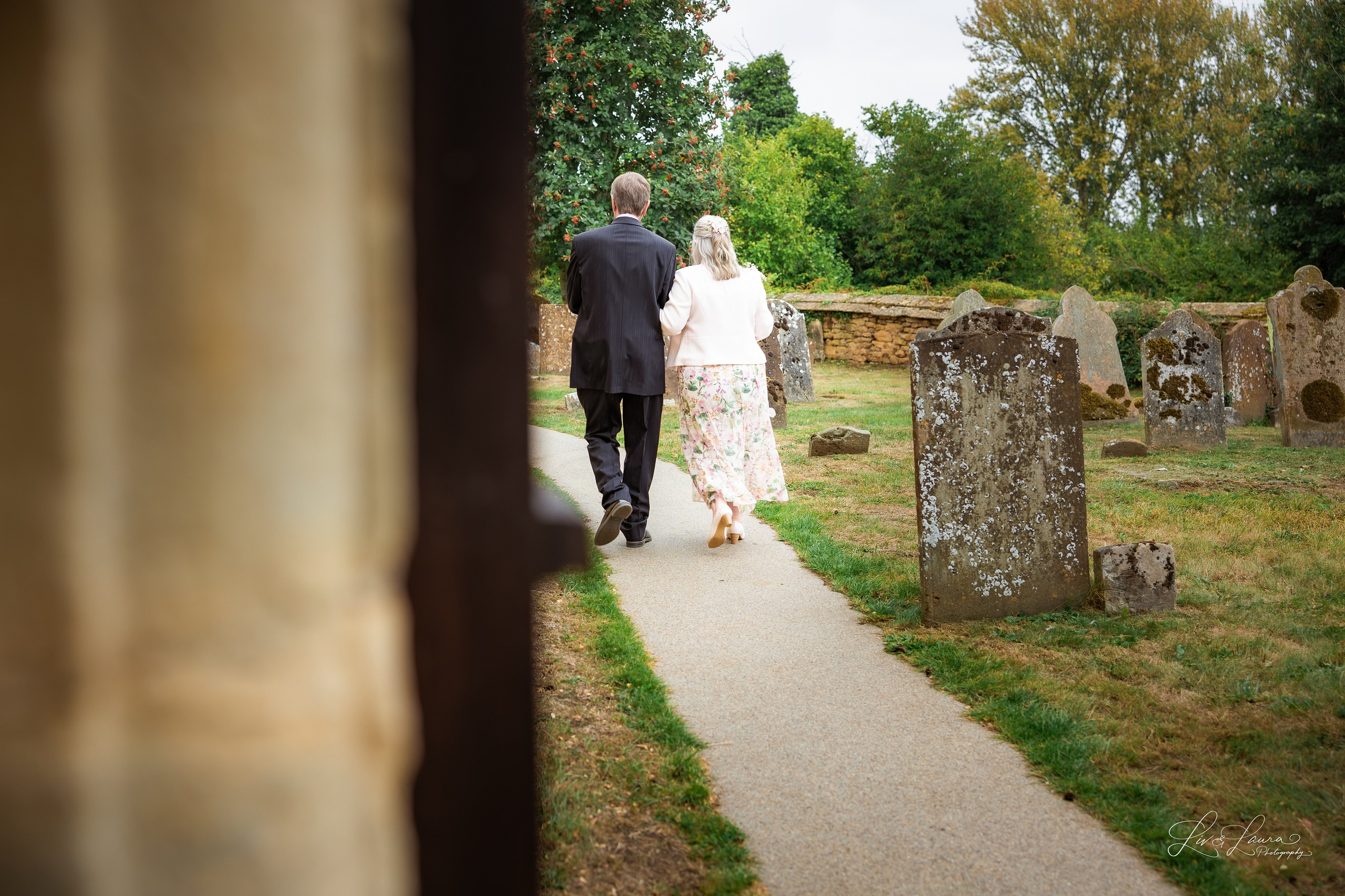 Church Wedding. Wedding and boudoir photography by Liv and Laura