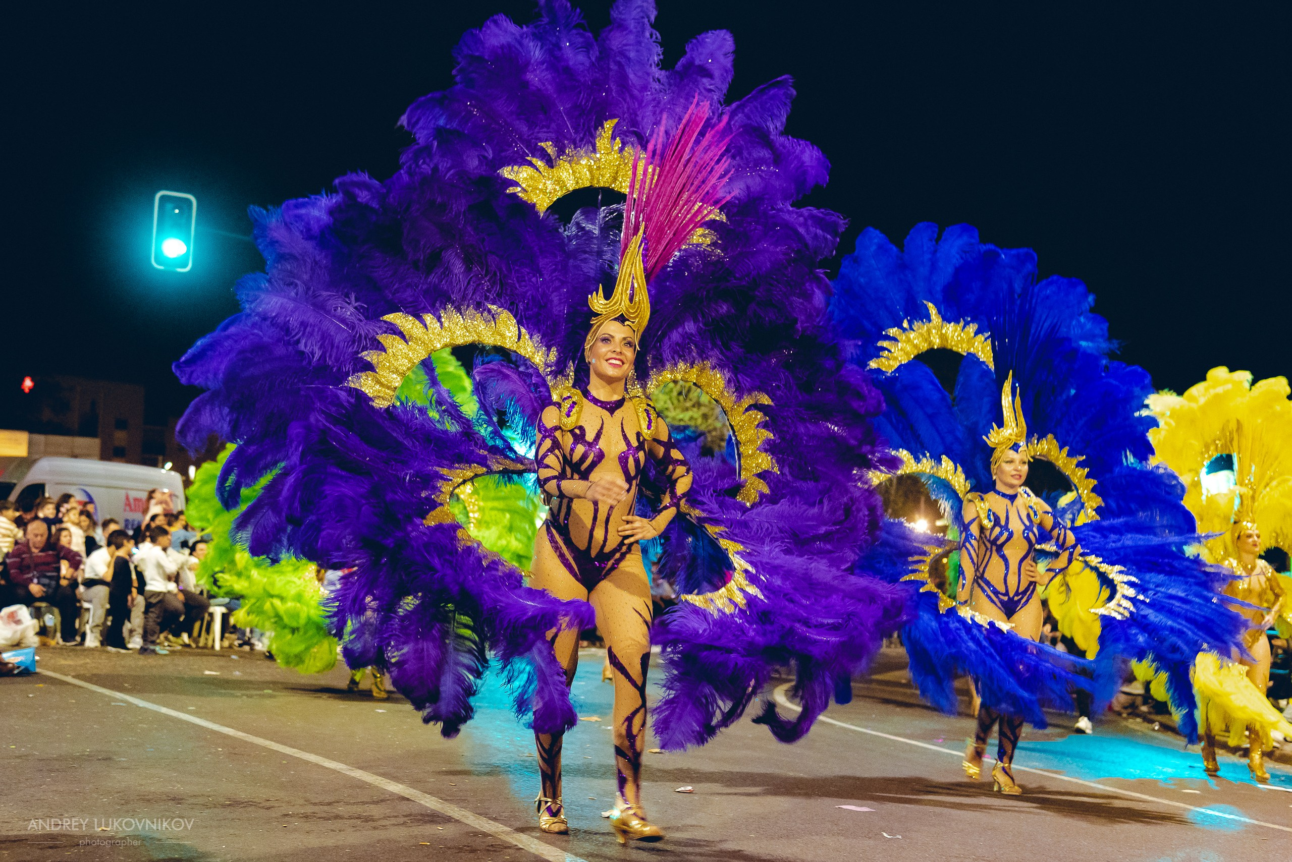 Photo report from the night carnival in Murcia | Reportage photographer Andrey Lukovnikov