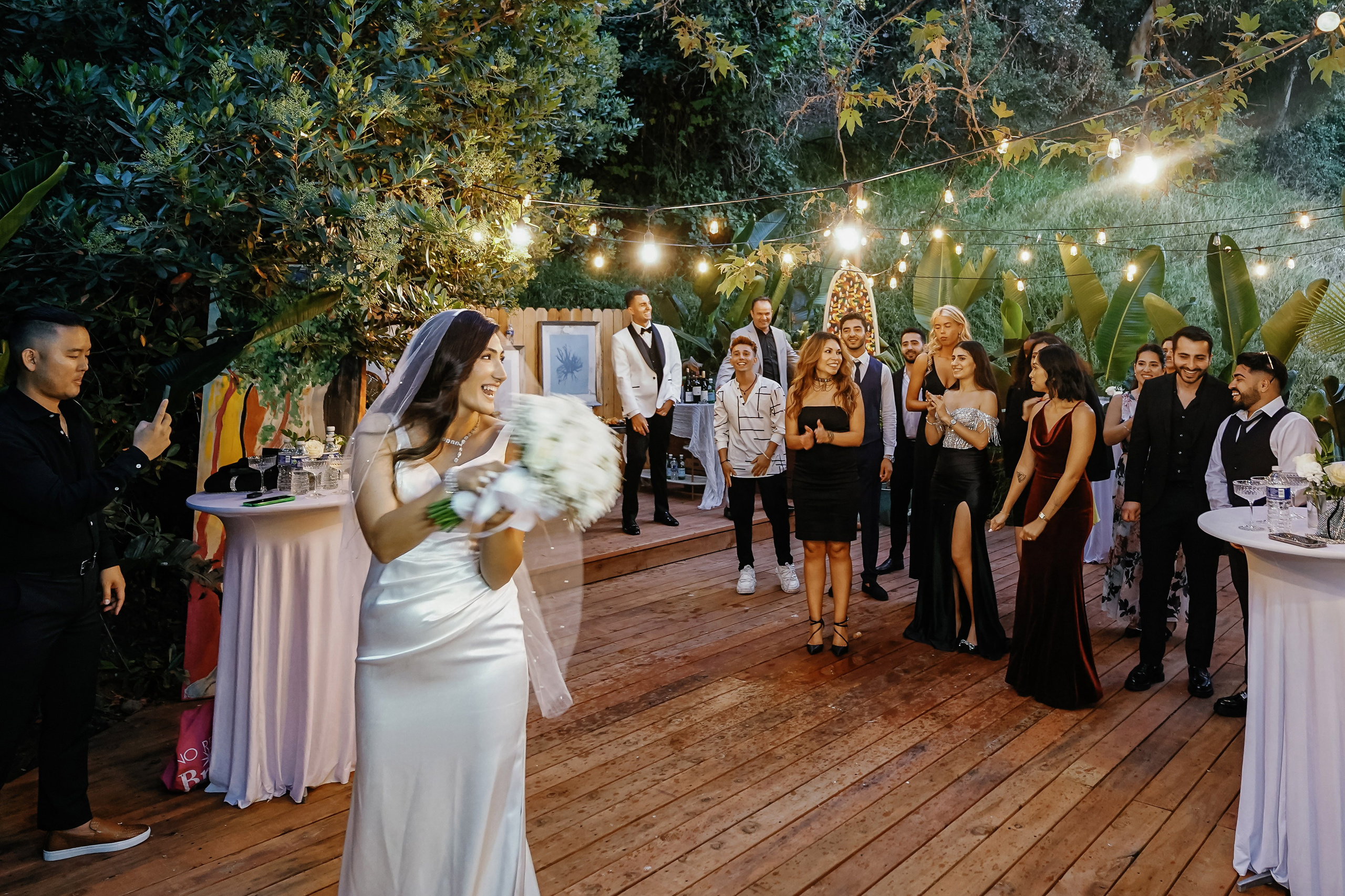 Wedding at the Hollywood Sign Venue, Los Angeles, California. Wedding Photography & Videography Team in California, Los Angeles, San Francisco, San Diego and Travel