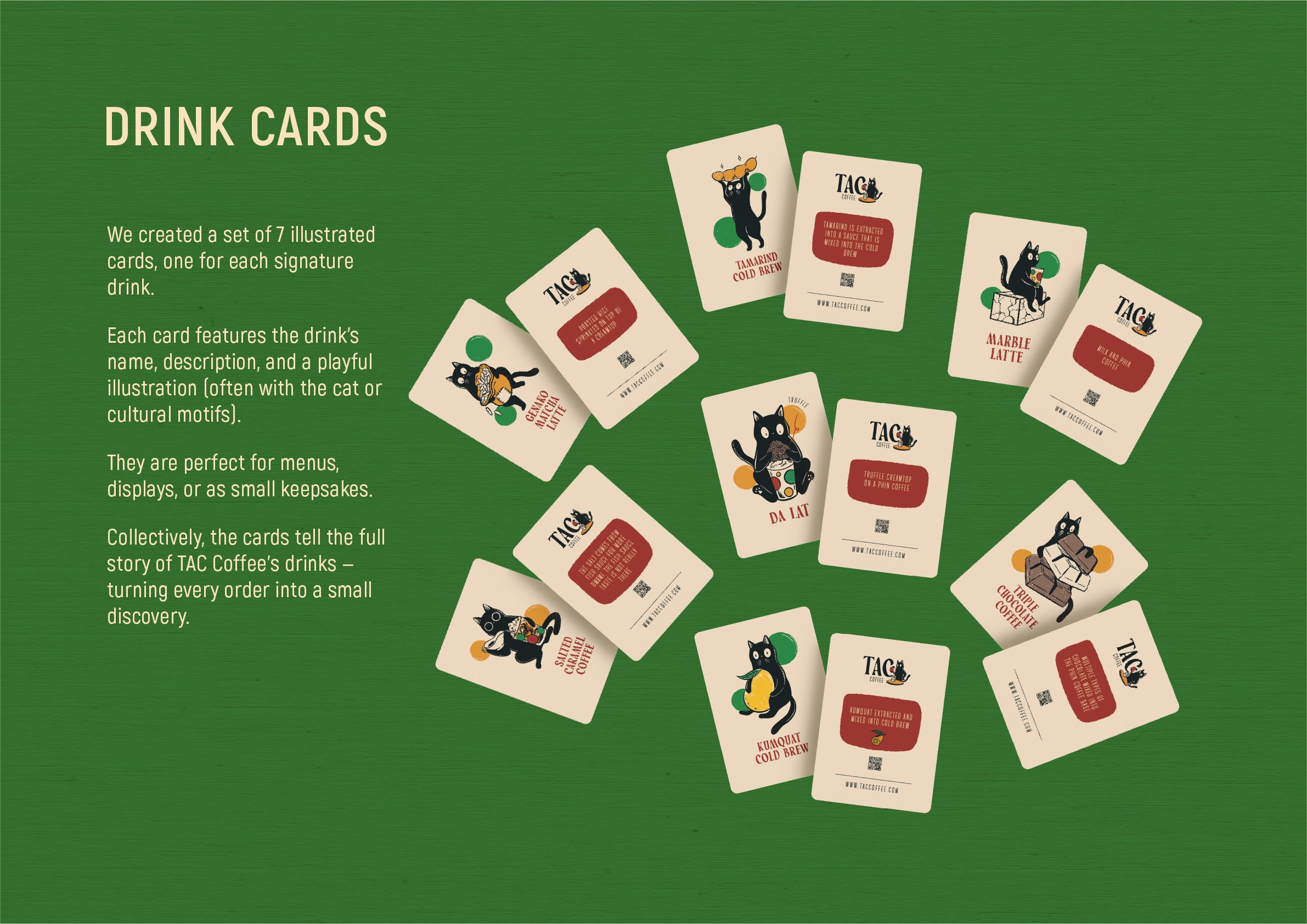 TAC coffee. Helen Reveur | Illustrator & Brand Designer | Ready-Made & Custom Illustrations