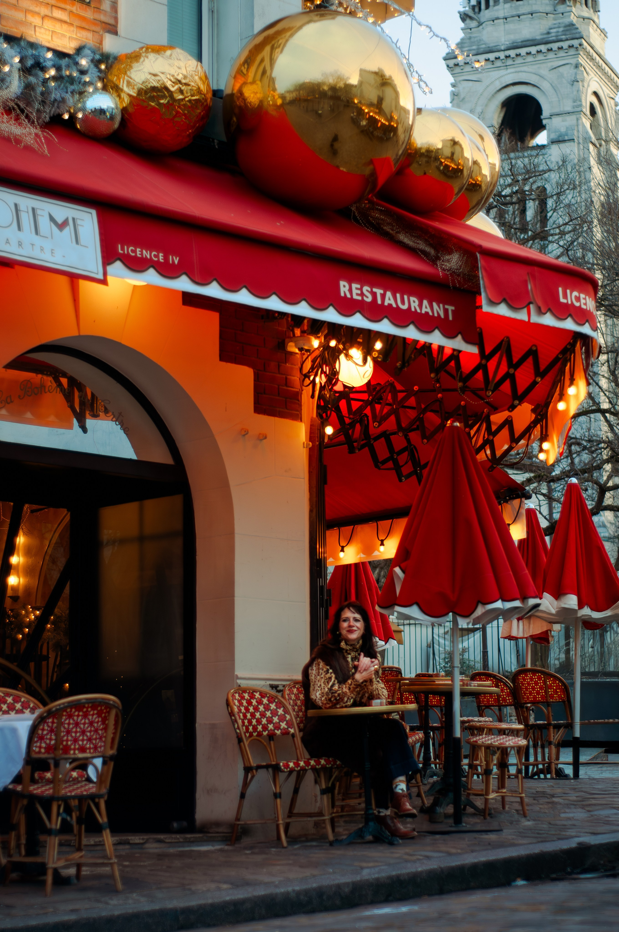 Christmas photoshoot. Paris photographer — Polina Osipova