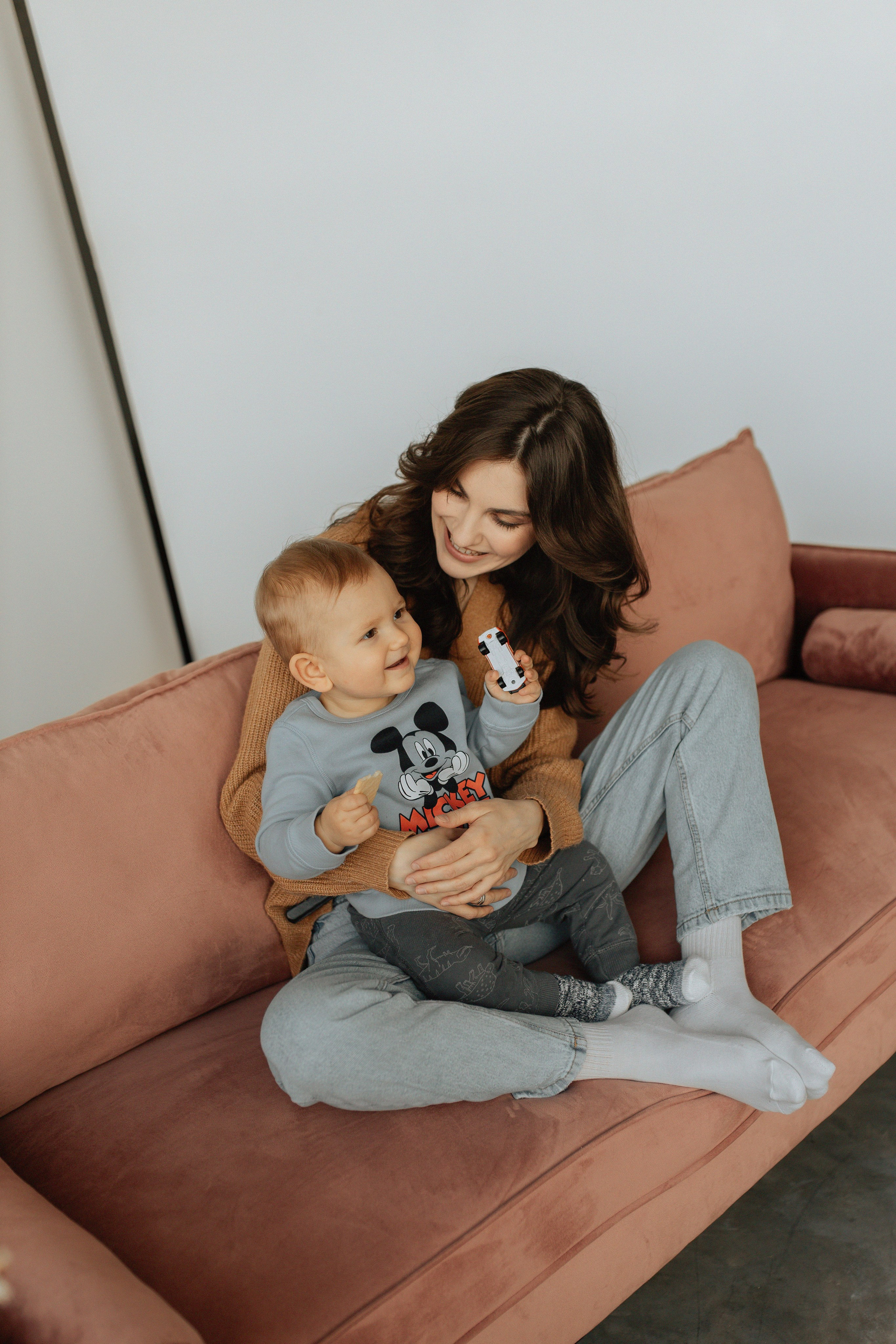 Aleksandr’s first birthday. Home