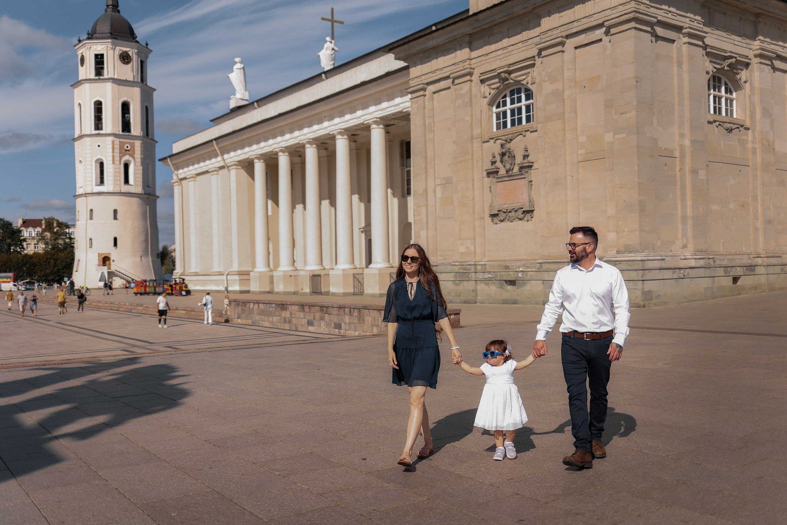 Семейная прогулка в сердце Вильнюса. Семейный и детский фотограф в Вильнюсе Светлана Наумова