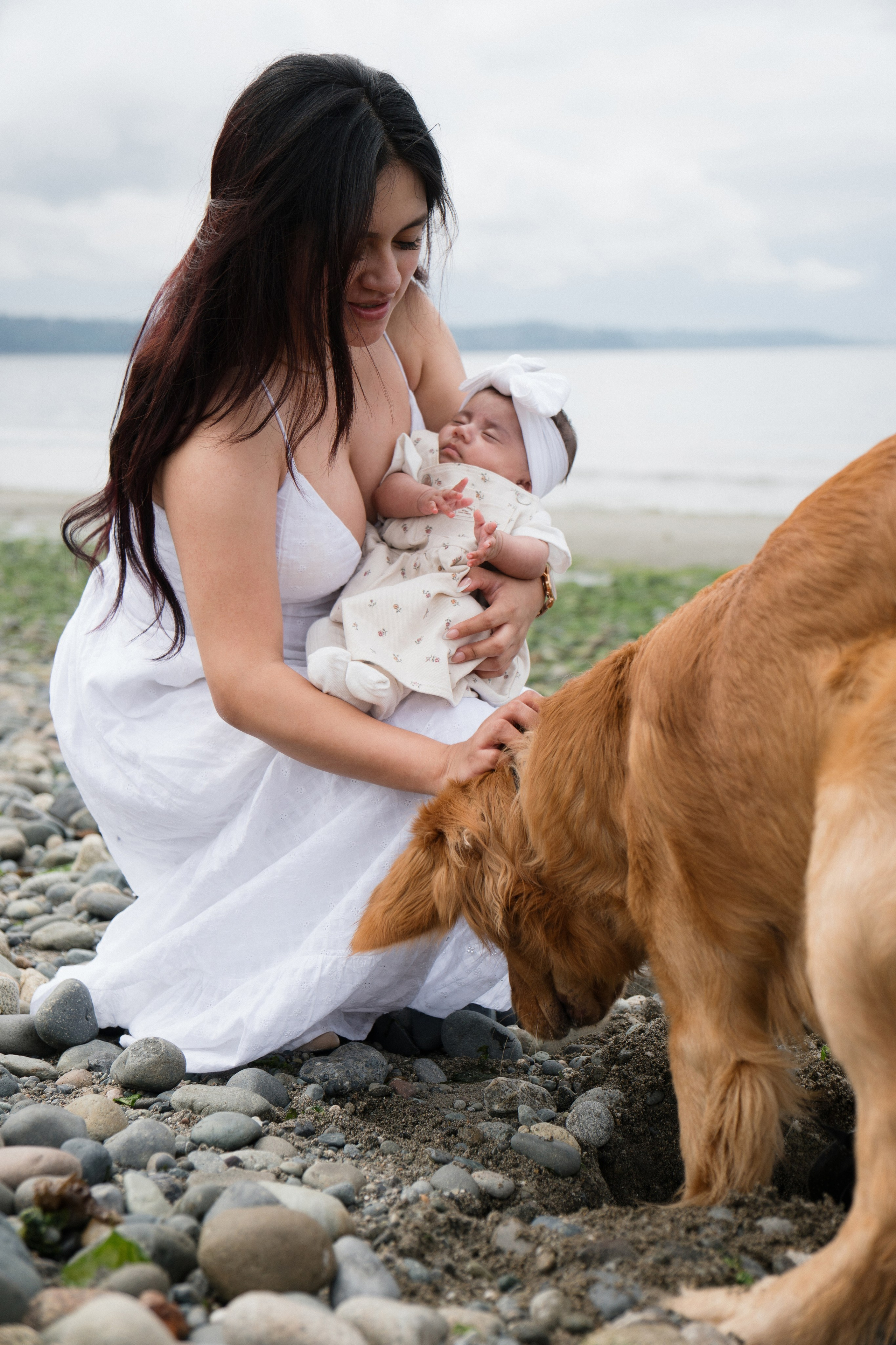 Dennisse’s family. Photographer in Washington Sophia D