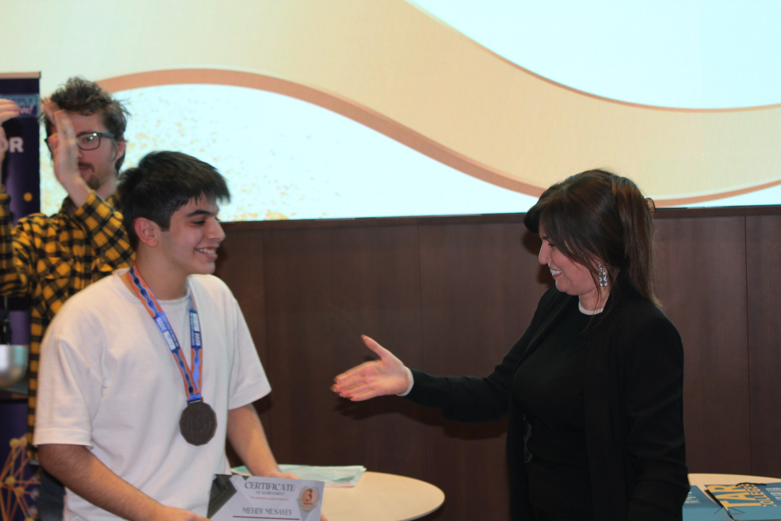 The Award Ceremony for the AI Olympiad — School Level (2024). IIMACS — The International Institute of Mathematics, AI & Computer Science