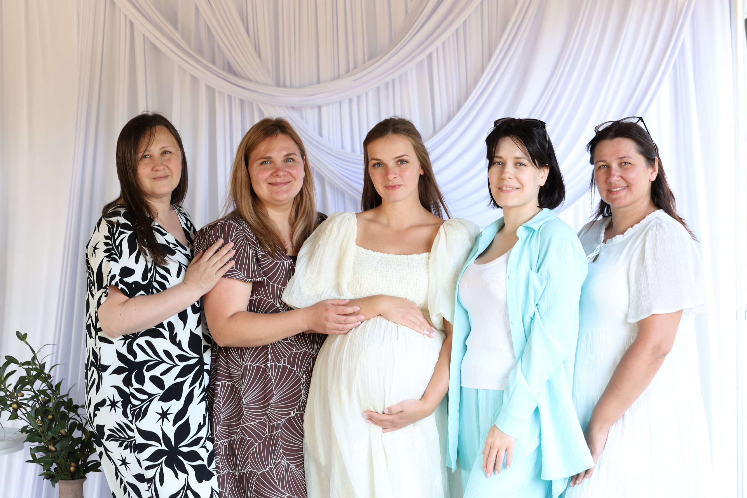 Snizhana baby shower 07-08-25. Smirna Christian Church