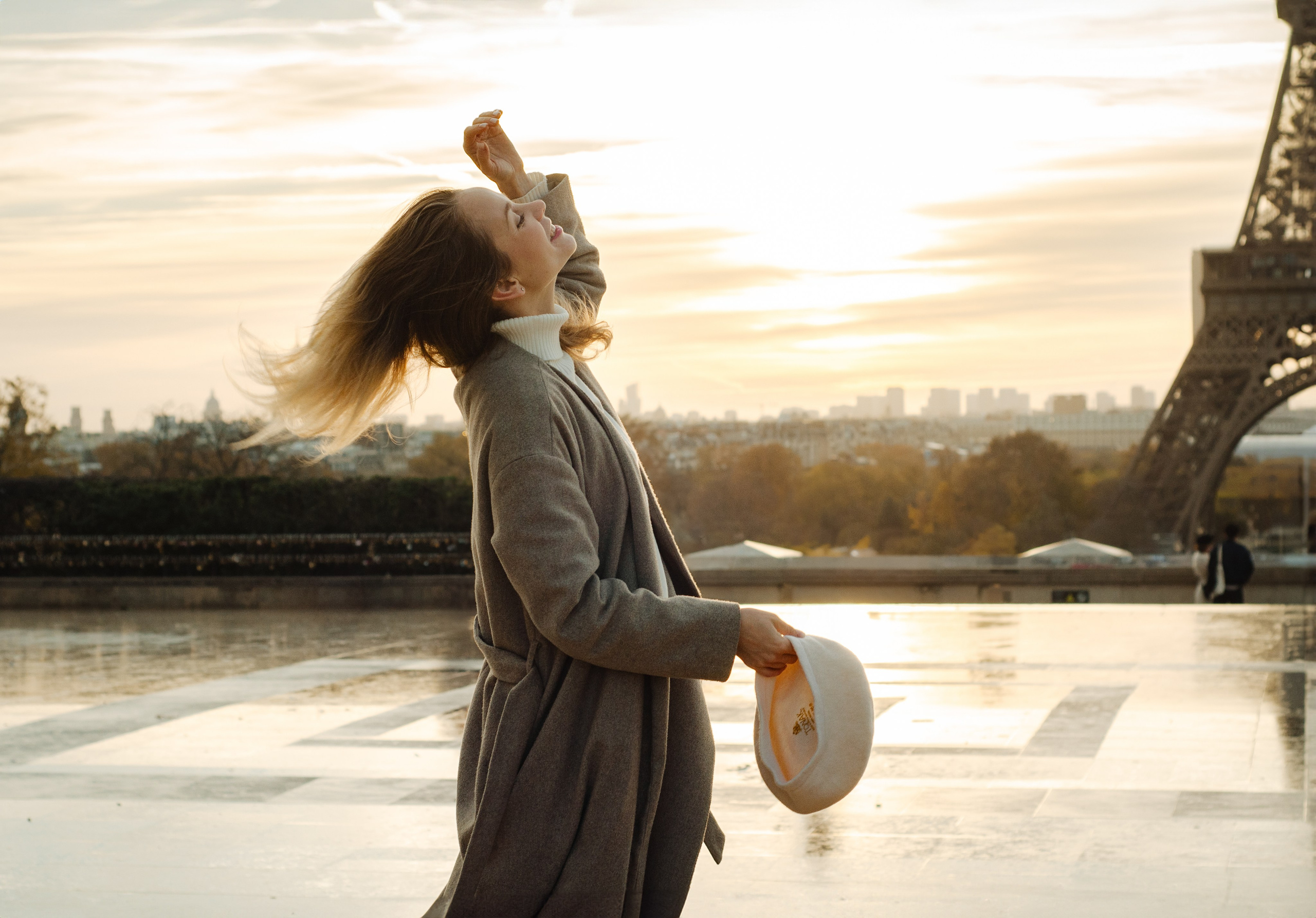 Рассвет у Эйфелевой башни. Фотограф в Париже Полина Осипова