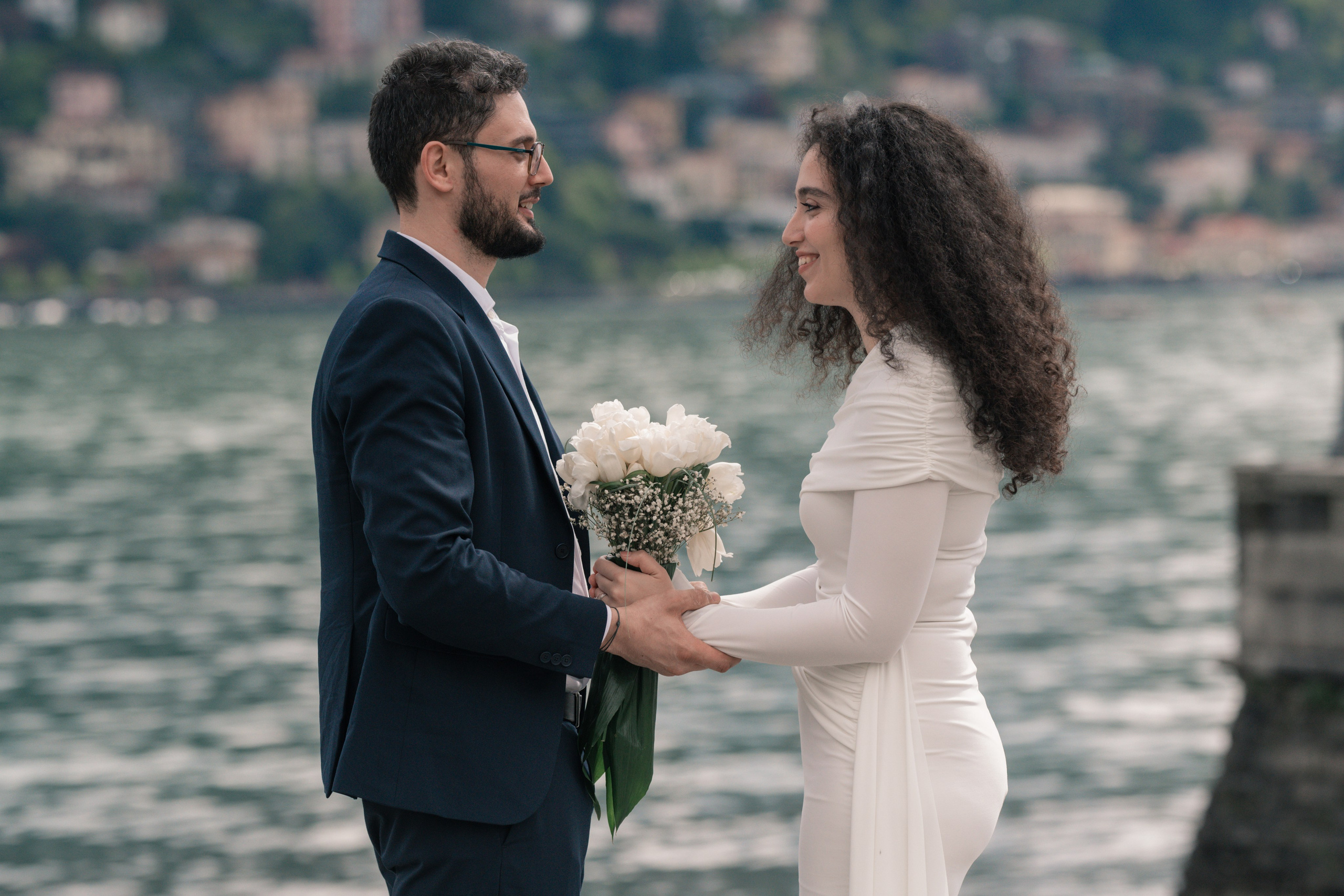 Yesmine & Temim. Fotografo matrimonio Lago di Como Ferrari Media Production