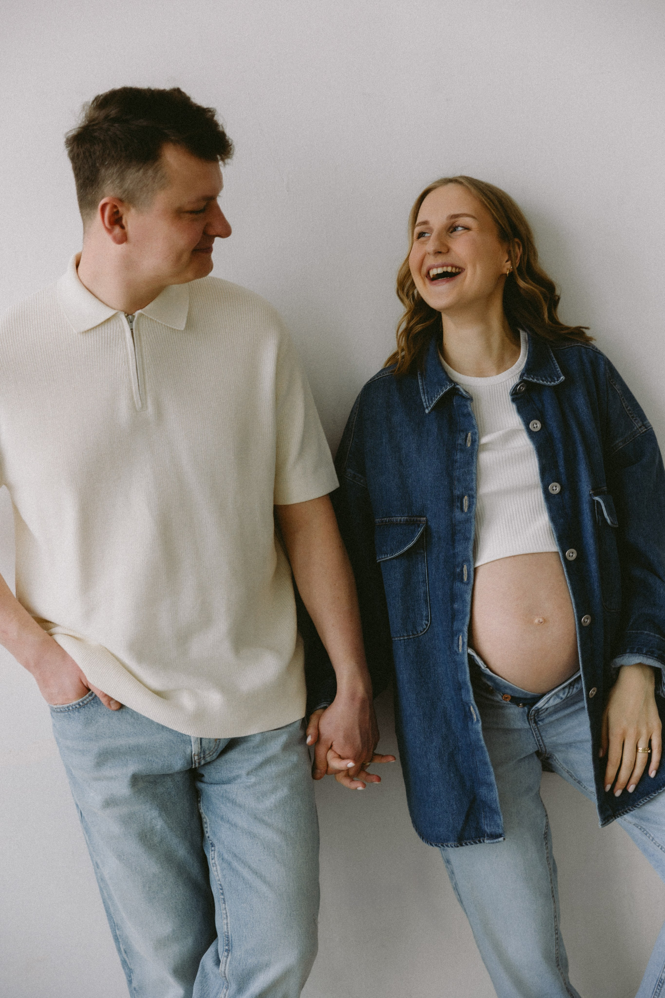 Laukimo fotosesija studijoje | su Marta ir Šarūnu. Vestuvių ir šeimų fotografė Lena Bondarenko / belove photo