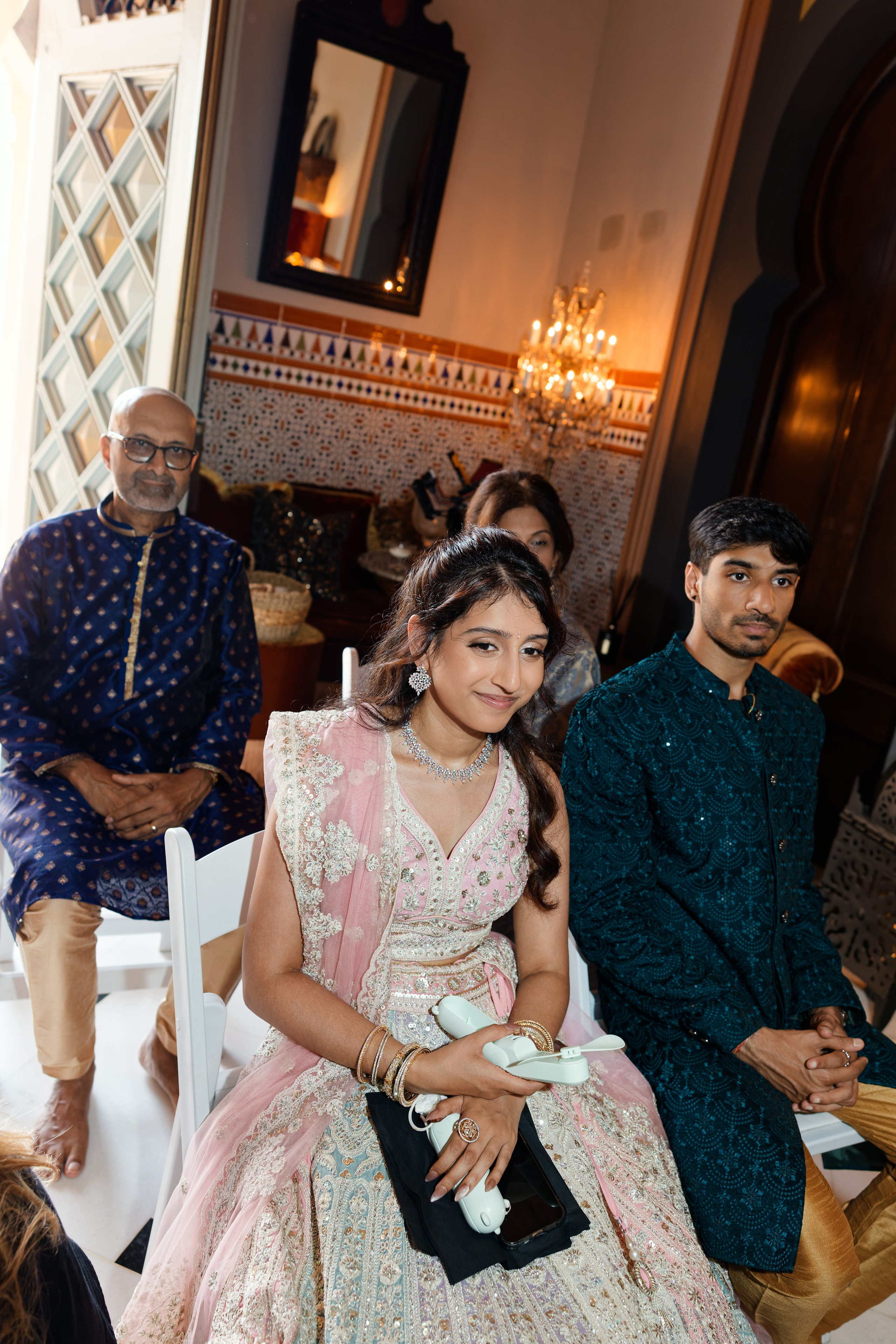 Indian wedding at Gran Villa Rosa, Barcelona