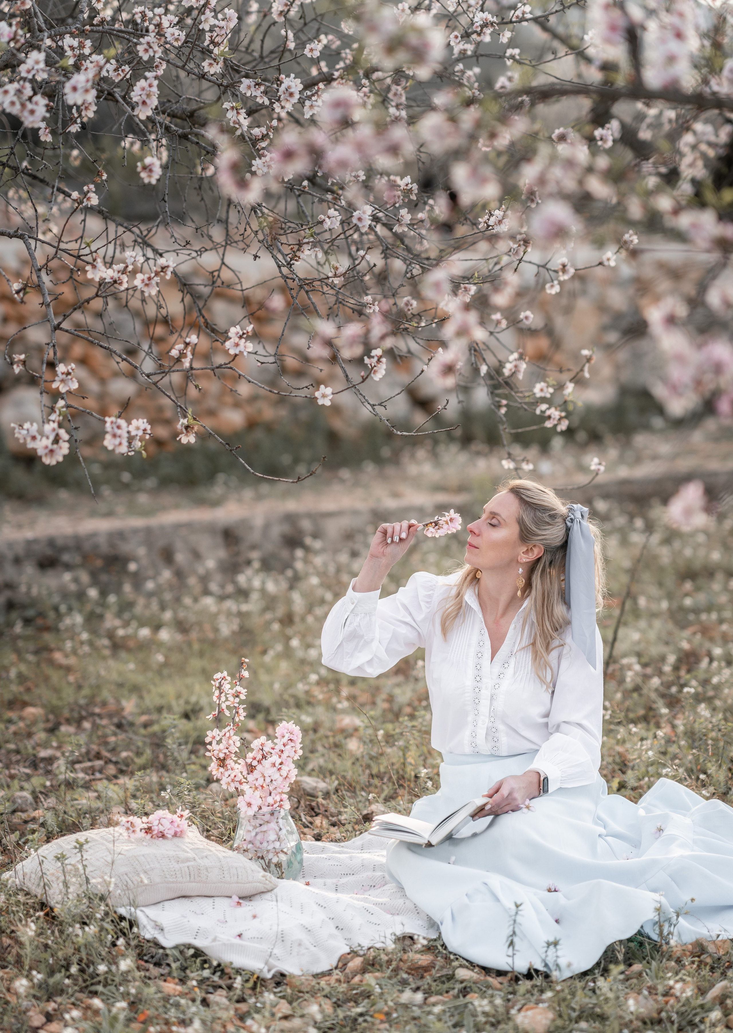 El florecer de los almendros. Fotografía Infantil, Familiar y Personal en Benidorm y Costa Blanca Anastasiya López