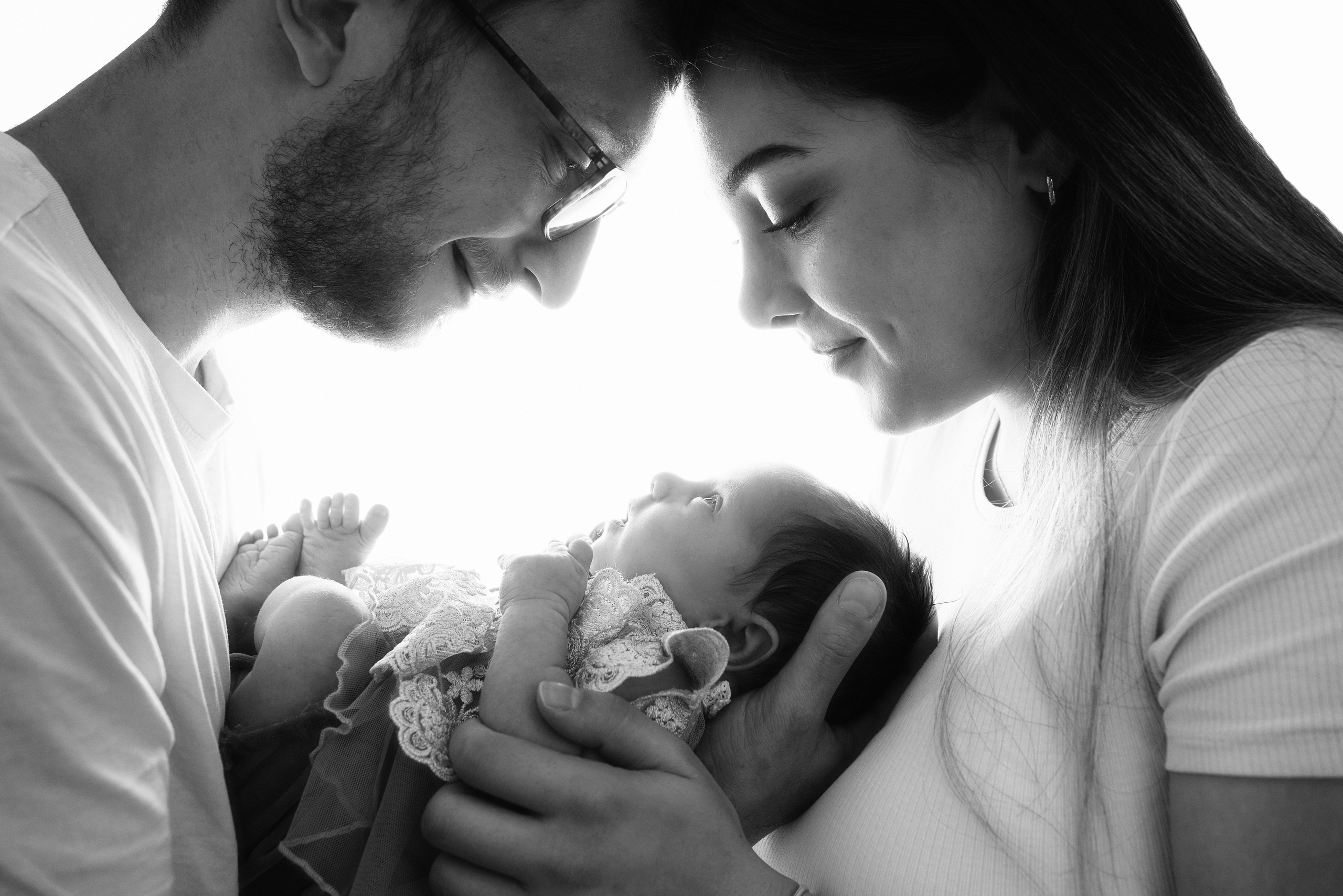 Splash-Seite mit Fotos des Fotografen. Neugeborenenfotografin und Retoucher in Augsburg Nastassia Schneider