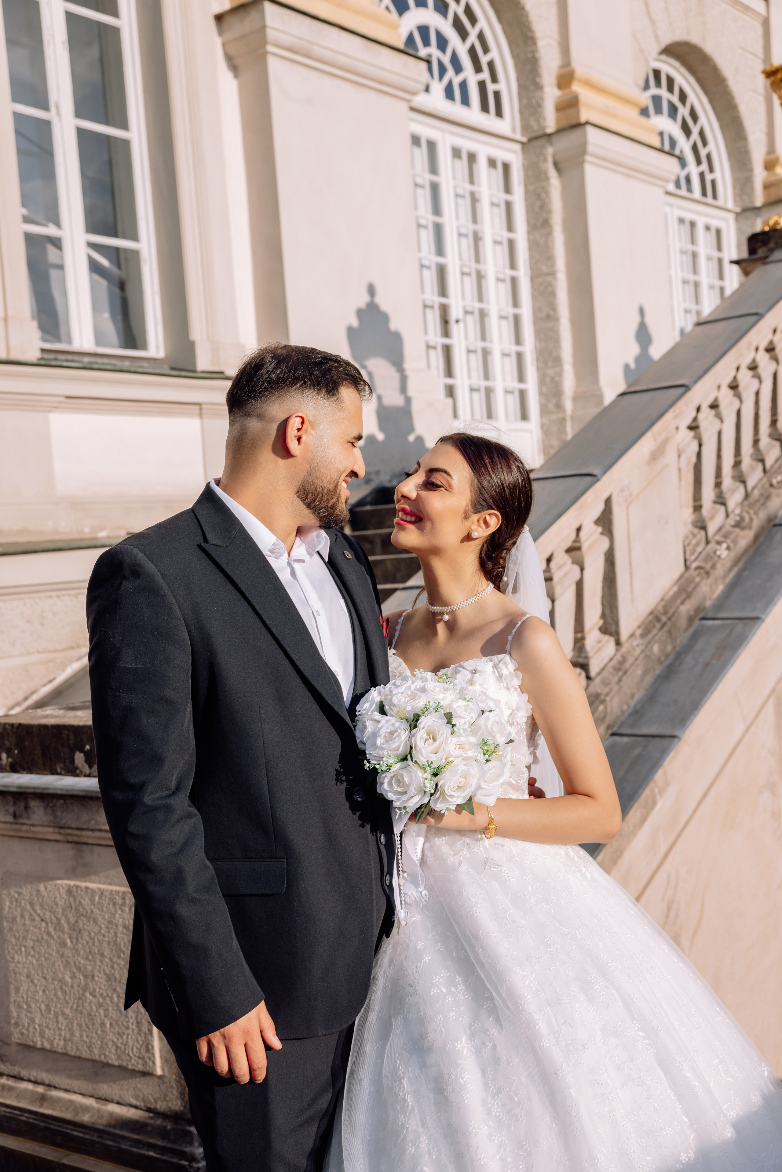 Liebe & Romantik am Schloss Nymphenburg. Hochzeitsfotograf München Taufe Familienfotograf Tanja Mauke