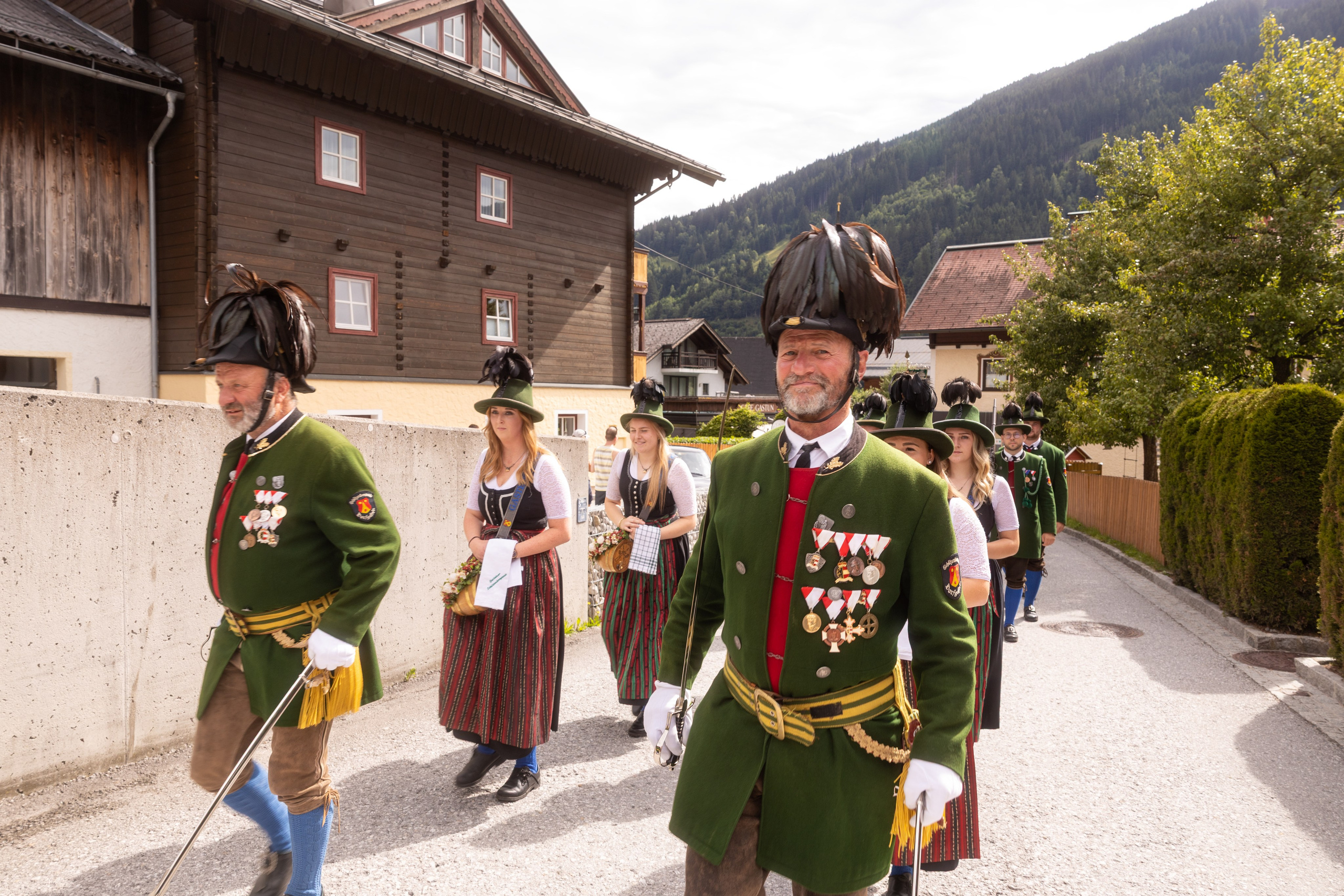 SCHÜTZENKOMPANIE, Dorfgastein, 12.07.2025. Guzel Kolobova| Fotografin| Salzburg