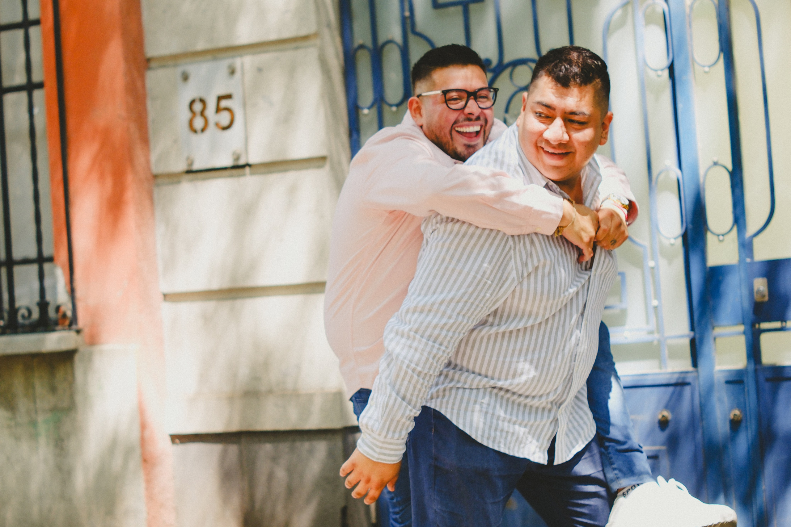 Luis y Hugo. Wedding and family photographer in Mexico City