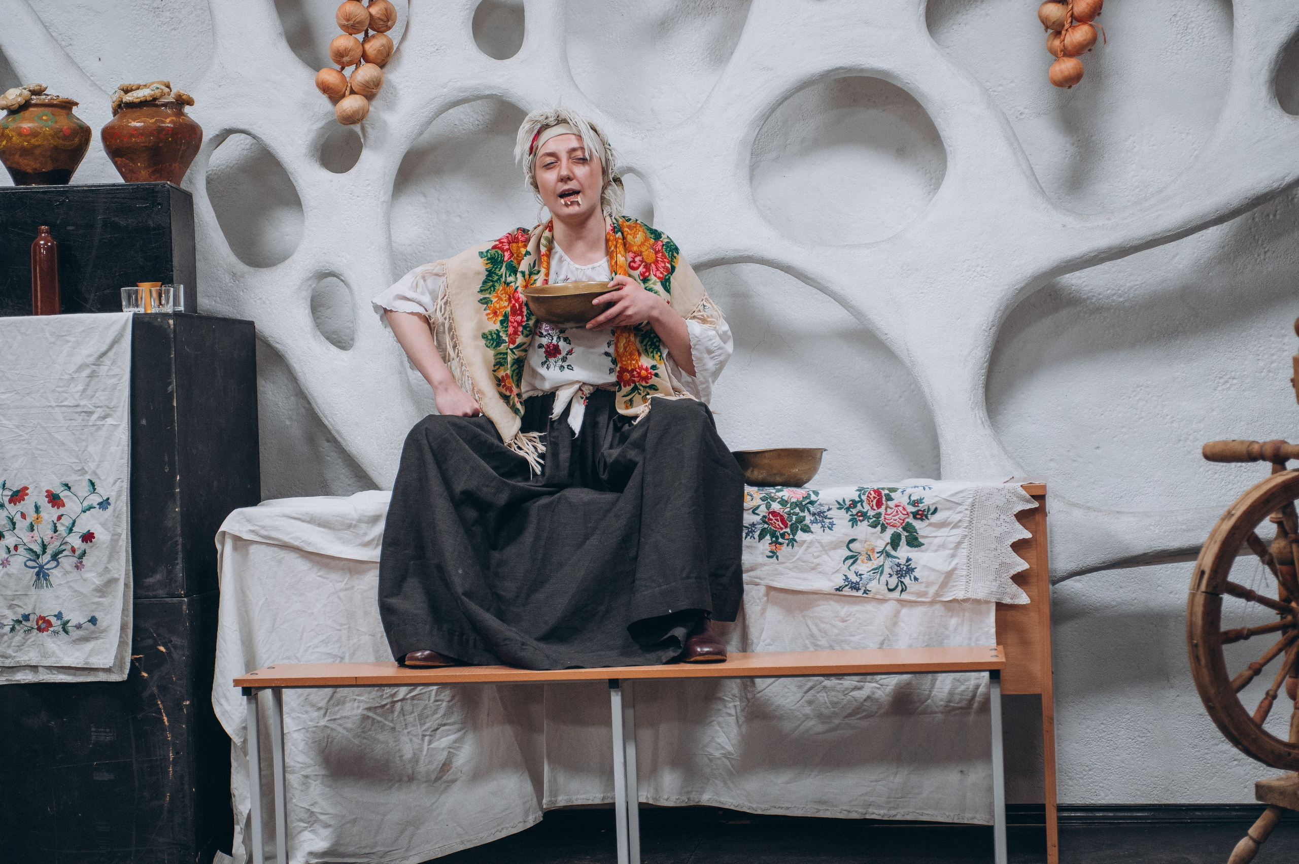 Вистава студентів Кайдашева сім’я. Фотограф Київ