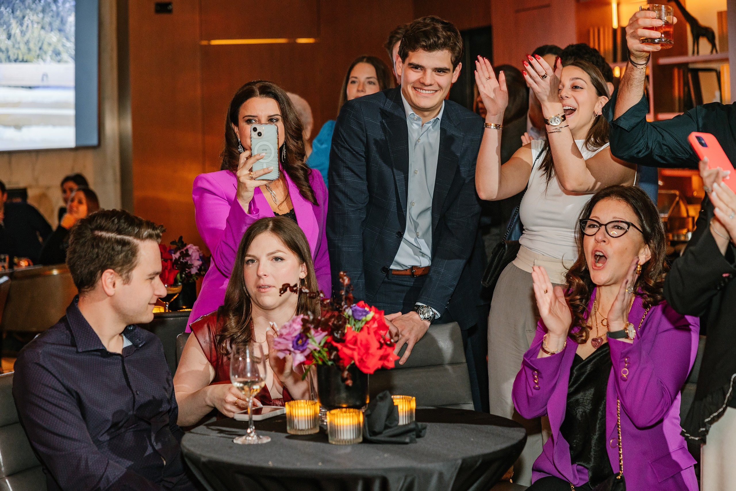 02.18.2024 Engagement Party. Wedding family event photographer in Chicago Nick Yushevich