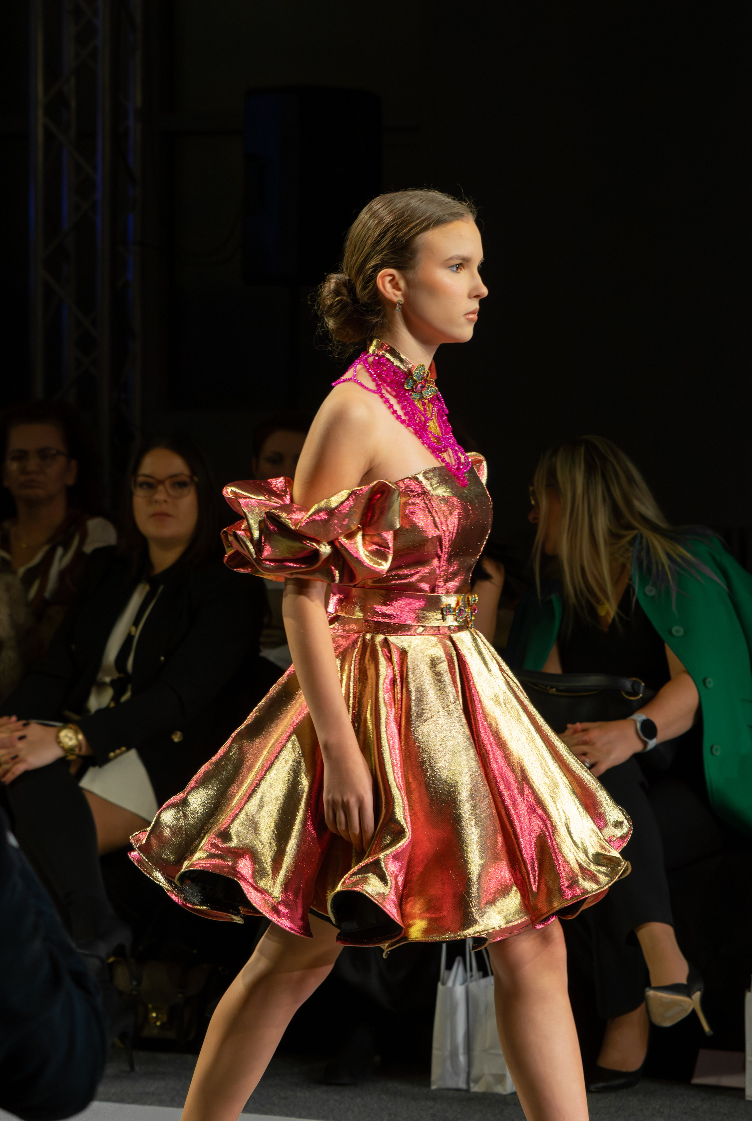 SERBIA FASHION WEEK 2025 / Woven Destinies” collection Designer: Katrina Ivanyushkina. Victoria Fedoseenko. Photographer from Serbia