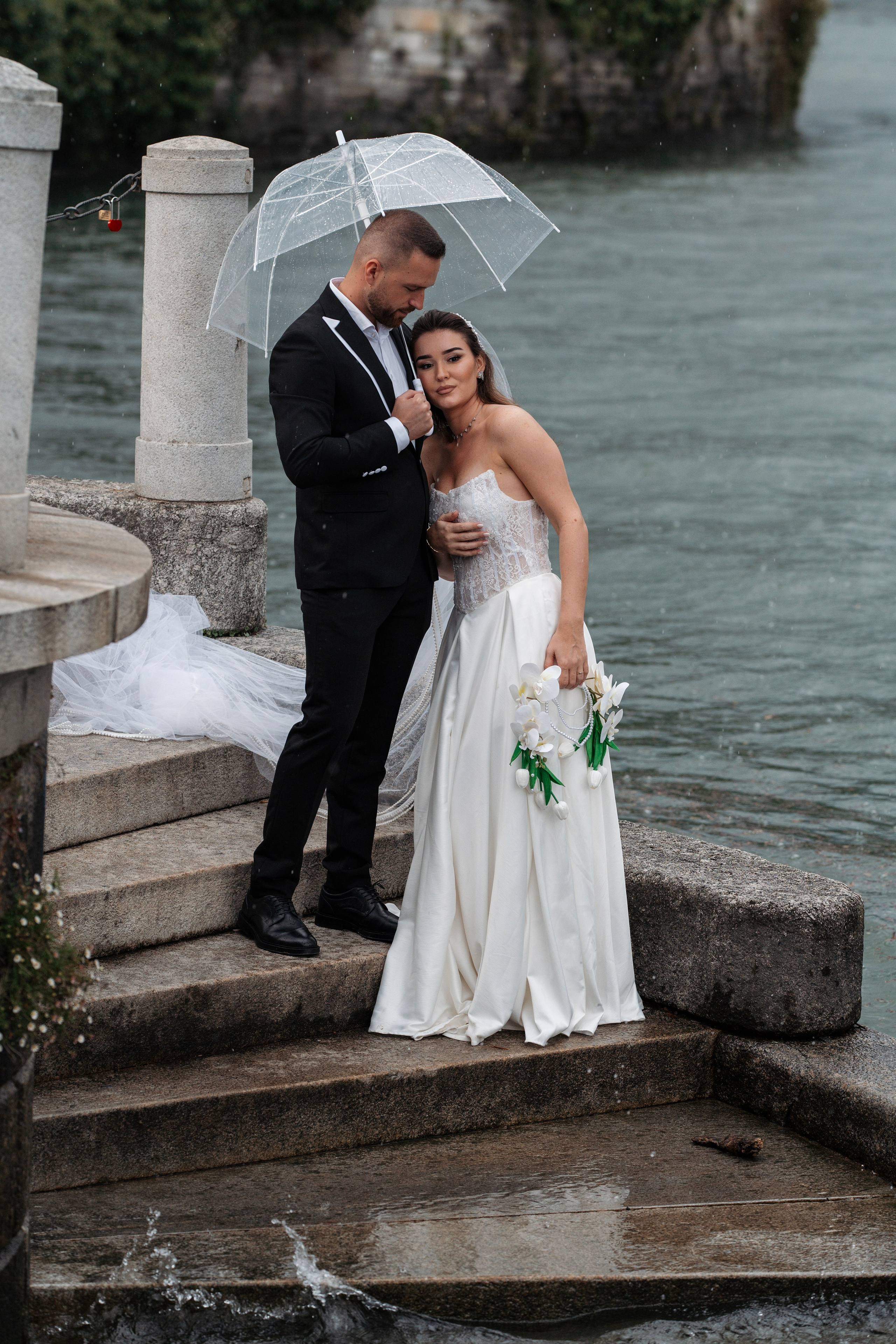 Edina & Vilson Lake Como. Fotografo matrimonio Lago di Como Ferrari Media Production