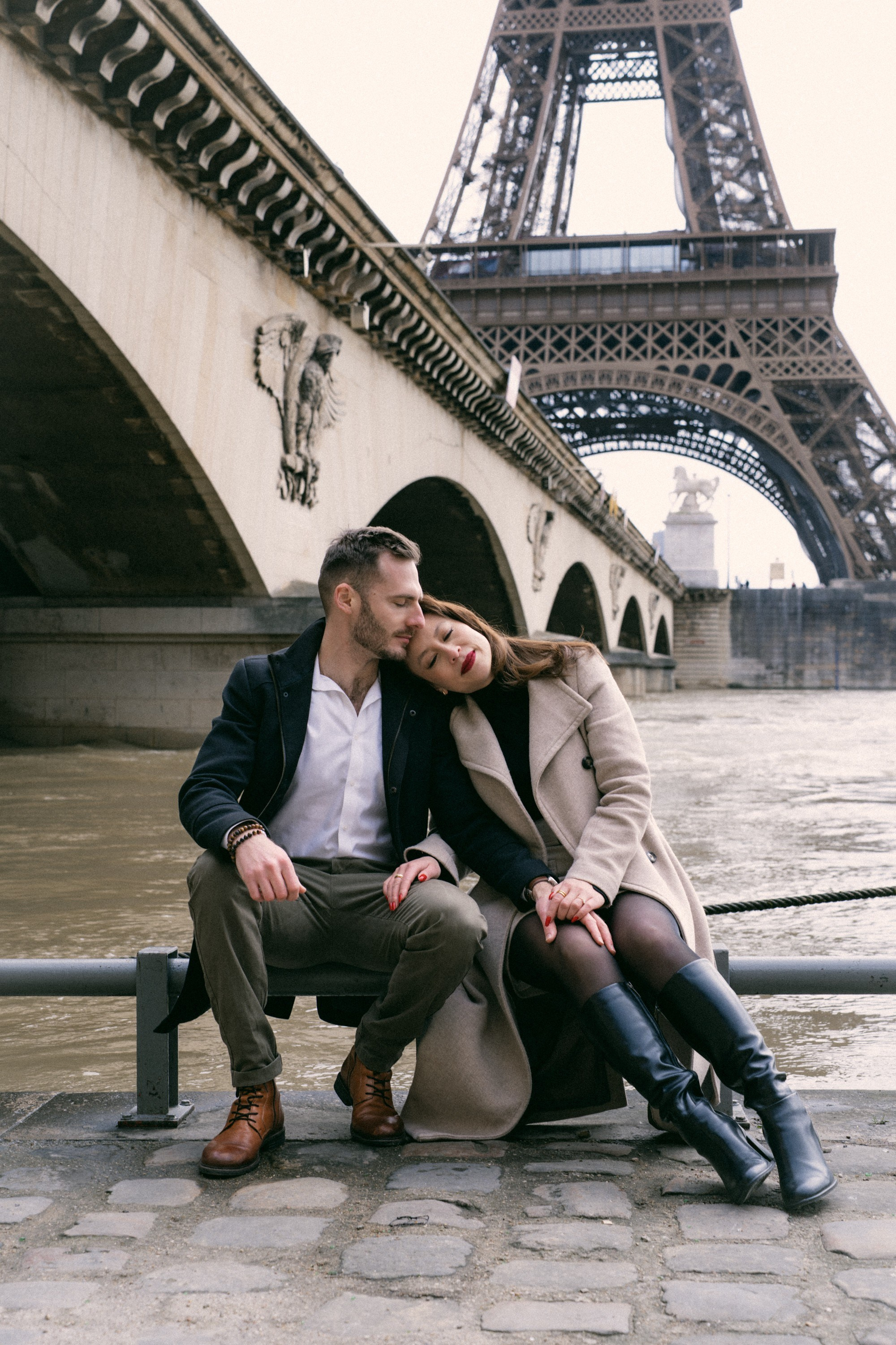 Love Story: Eiffel Tower. Paris Photographer & Videographer