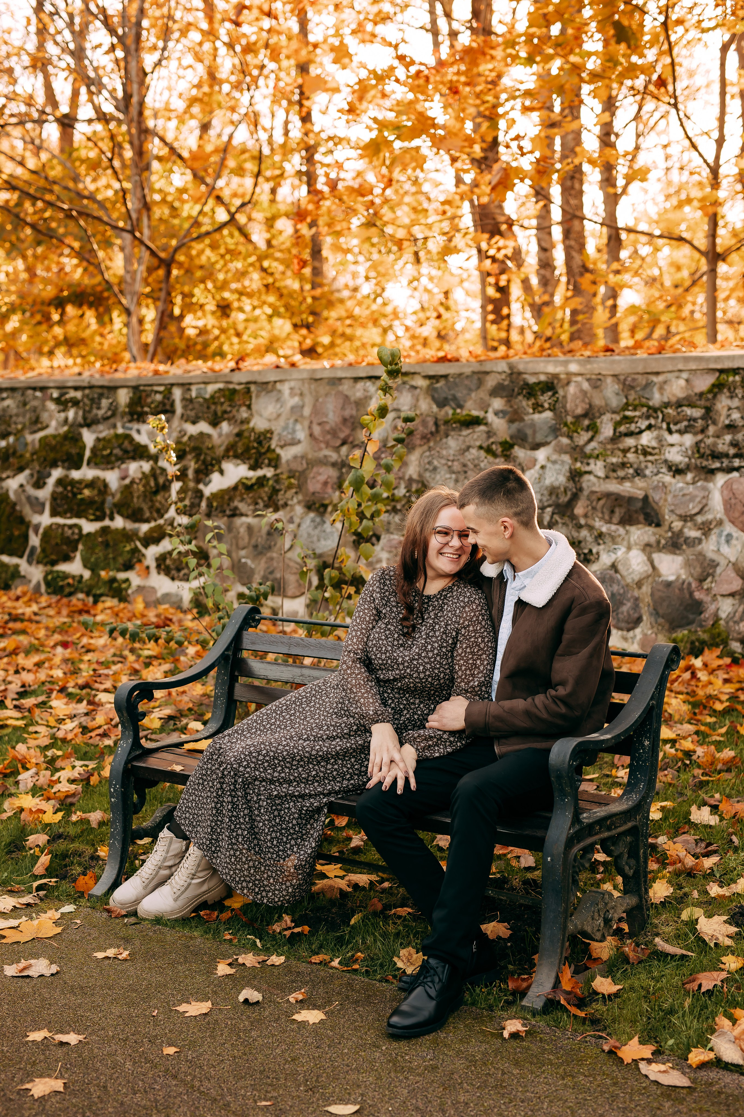 Gunta & Dāvis. Fotogrāfe Līga Vaidere