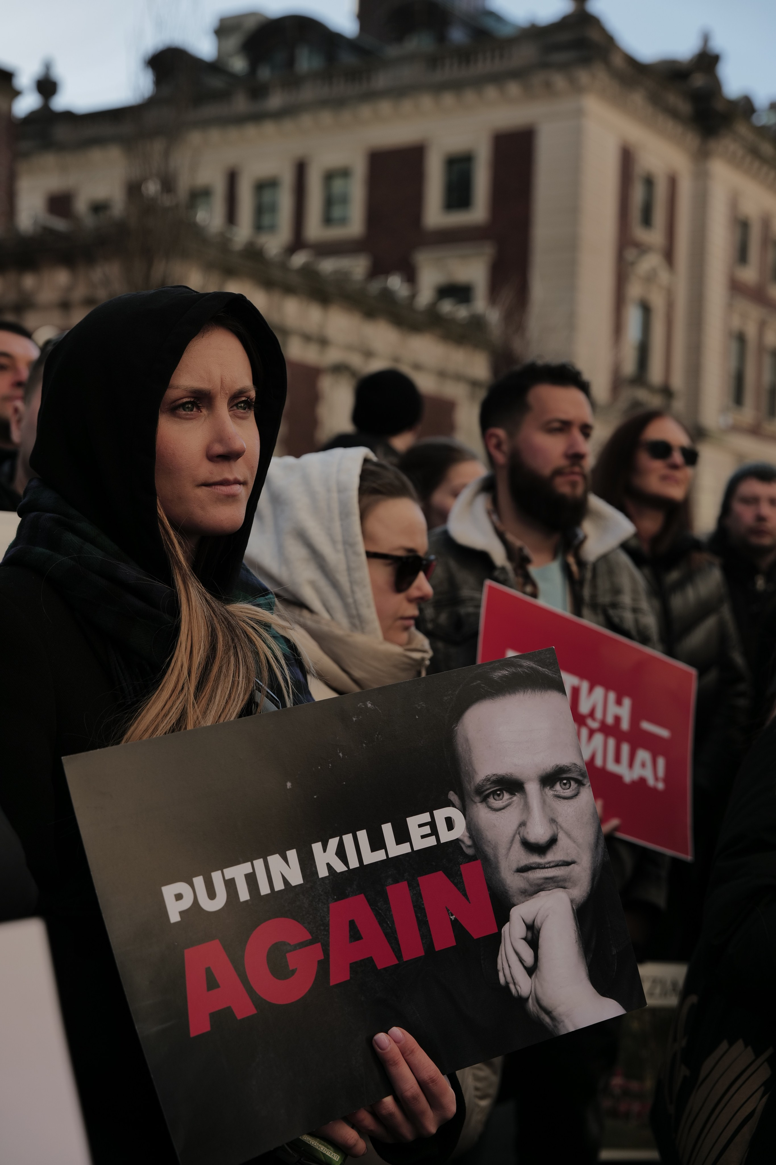 Rallies of team Navalny NY. Photographer New York / Los Angeles