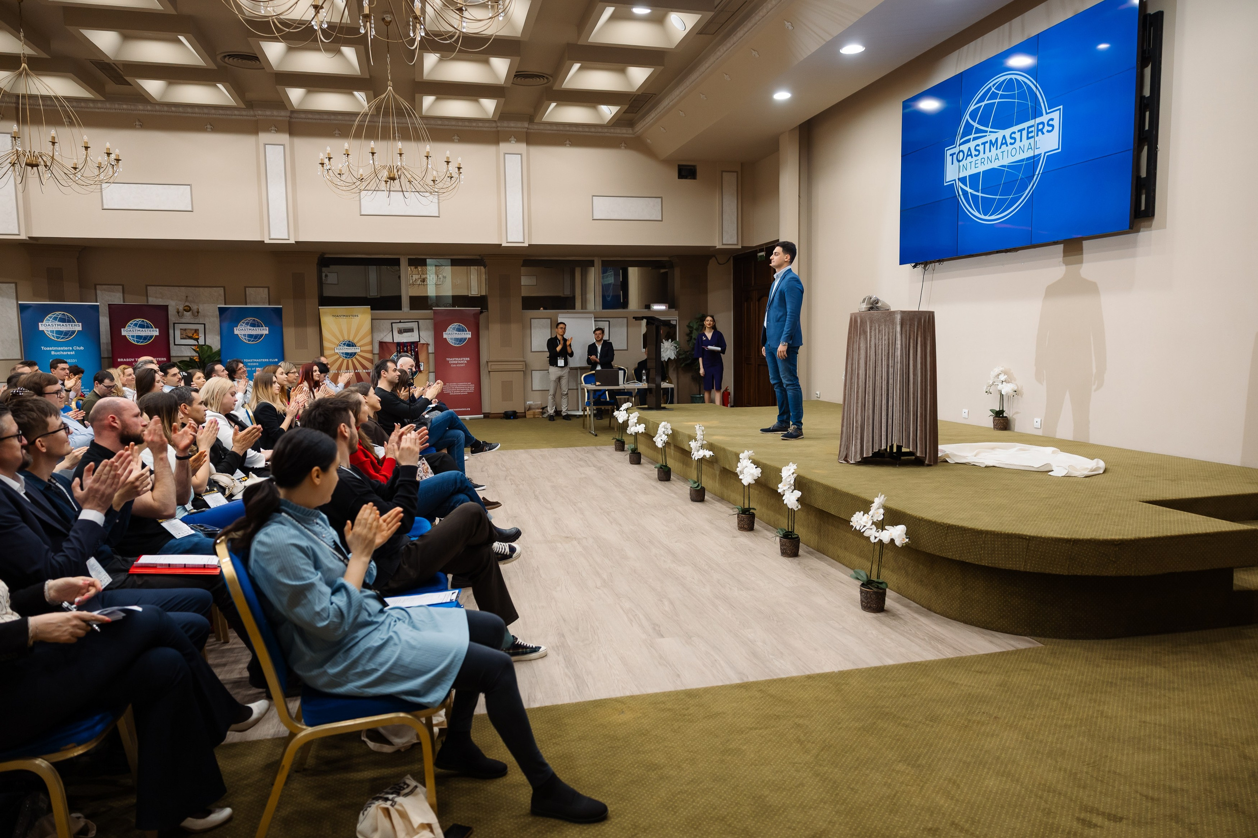 Toastmasters Conference. Marius Ciocan