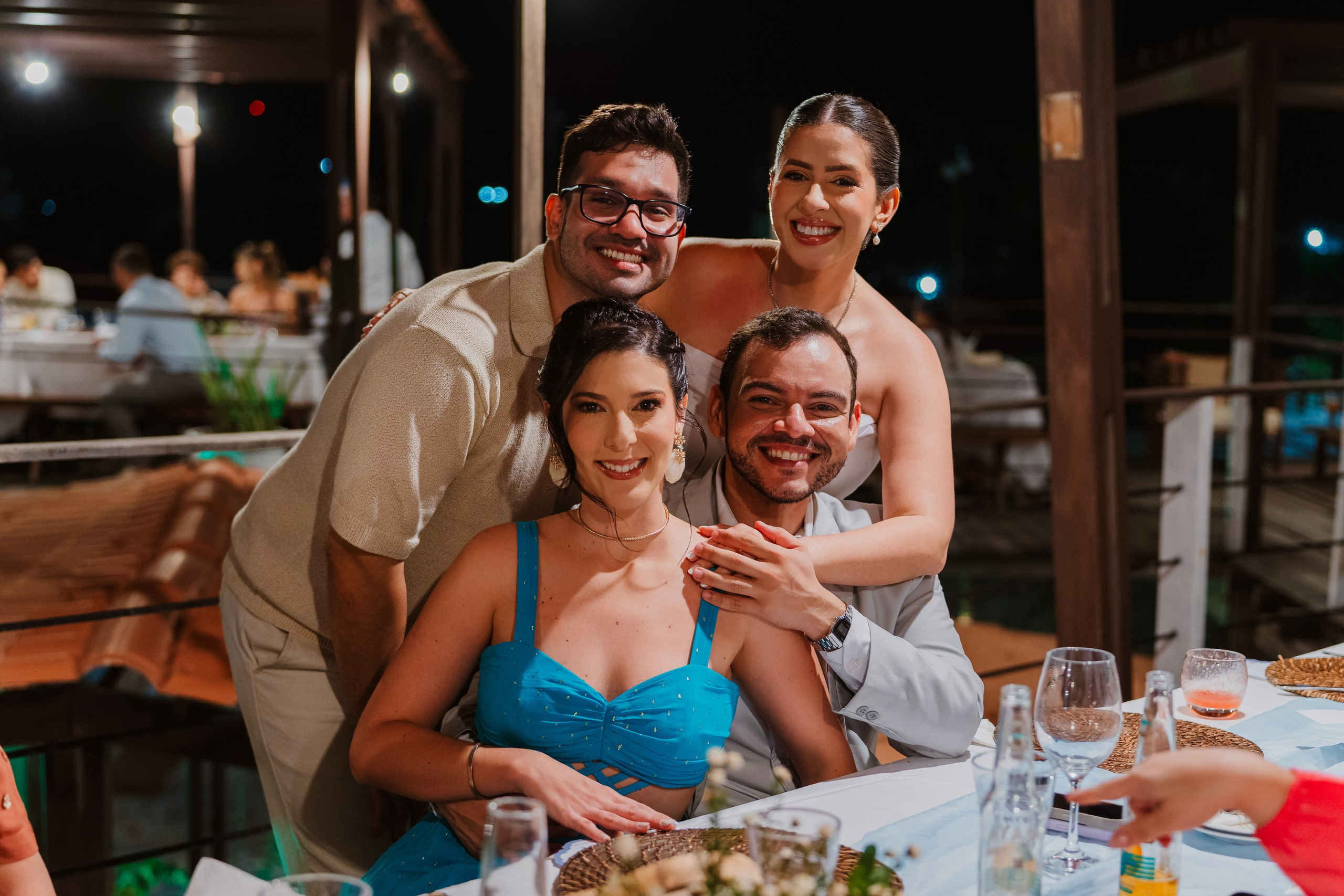 Thuany e Evandro. Rodrigo Mariano