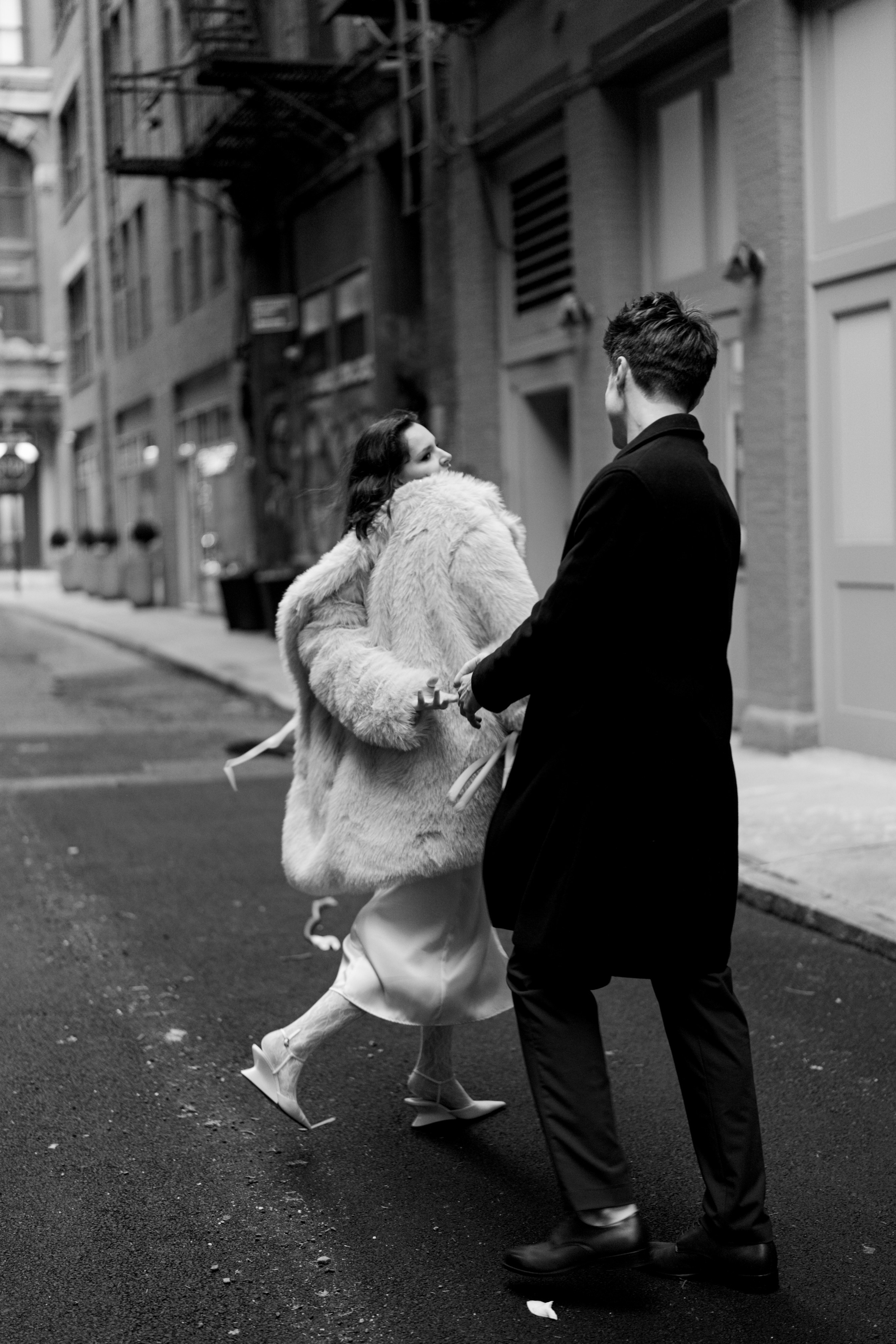 Alina and Dan’s Bold and Stylish Engagement Shoot. Wedding photographer and videographer New York | New Jersey