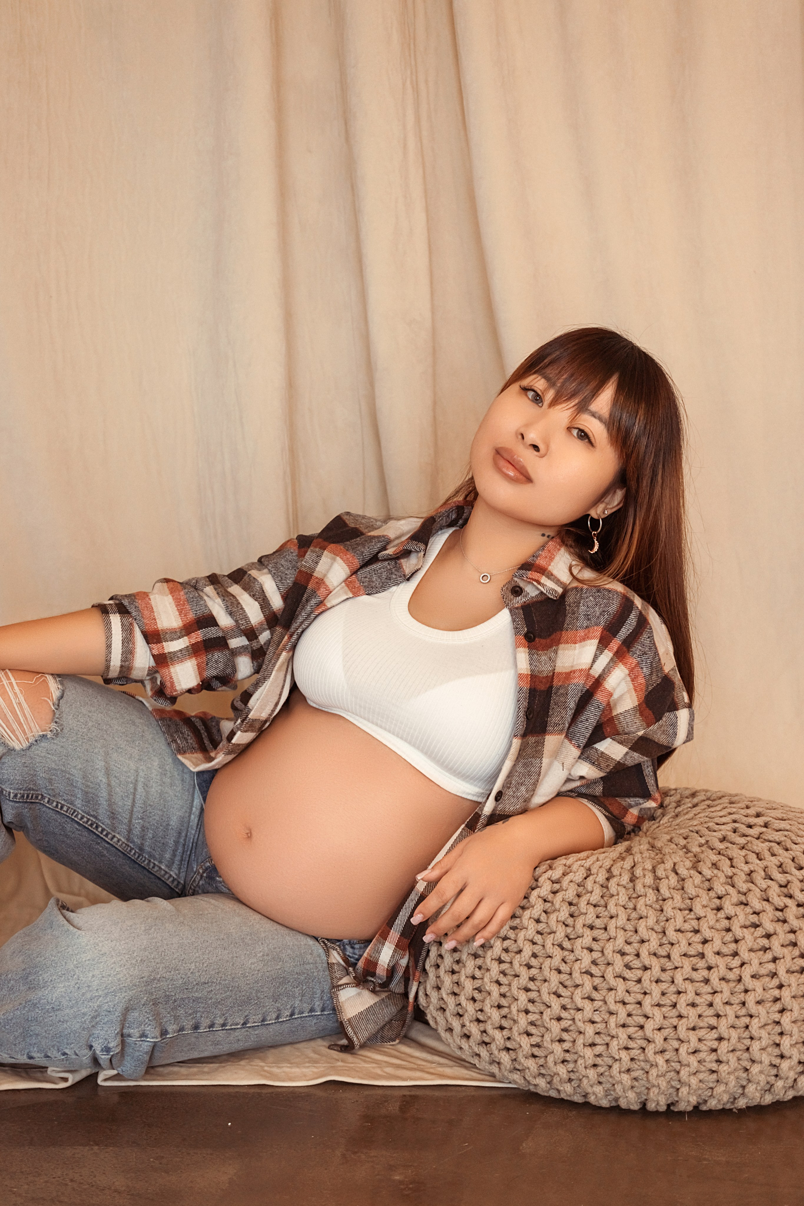 Валерия. Фотограф беременности, ньюборн и годовасиков в Корее Жанна Хан