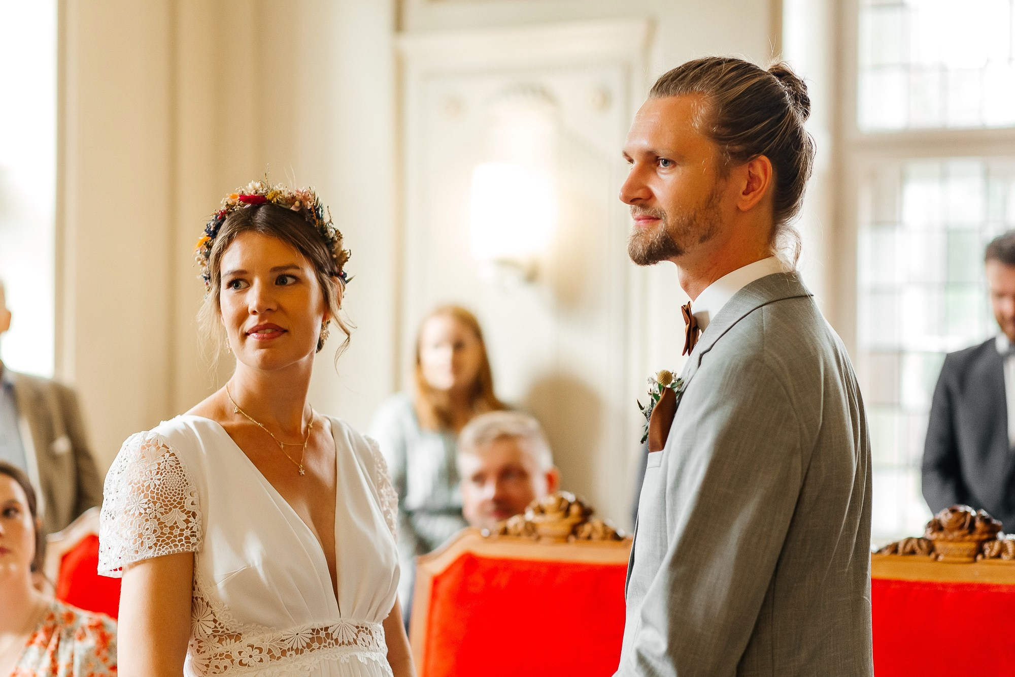 Magische Momente im Clärchens Ballhaus. Hochzeitsfotografie in Berlin Nataliia Schütze