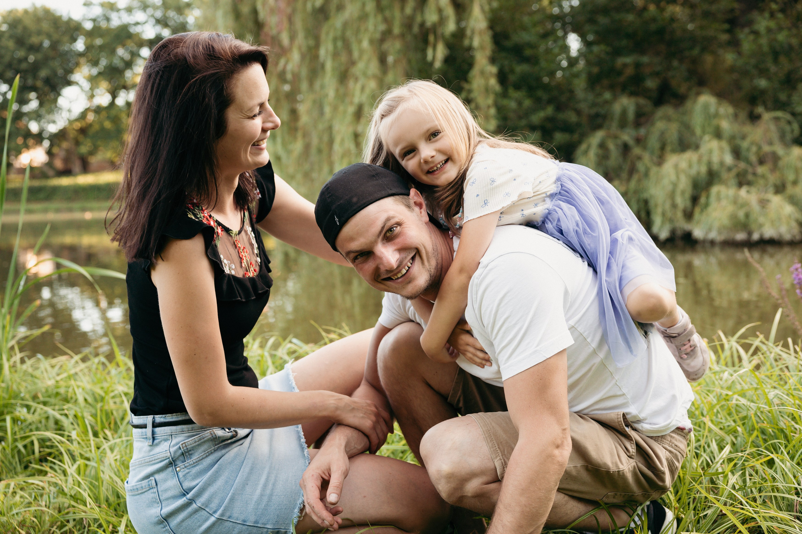 Family in the Park. Rodinná, těhotenská, newborn a lifestyle fotografka v Písku Oxana Telupilova