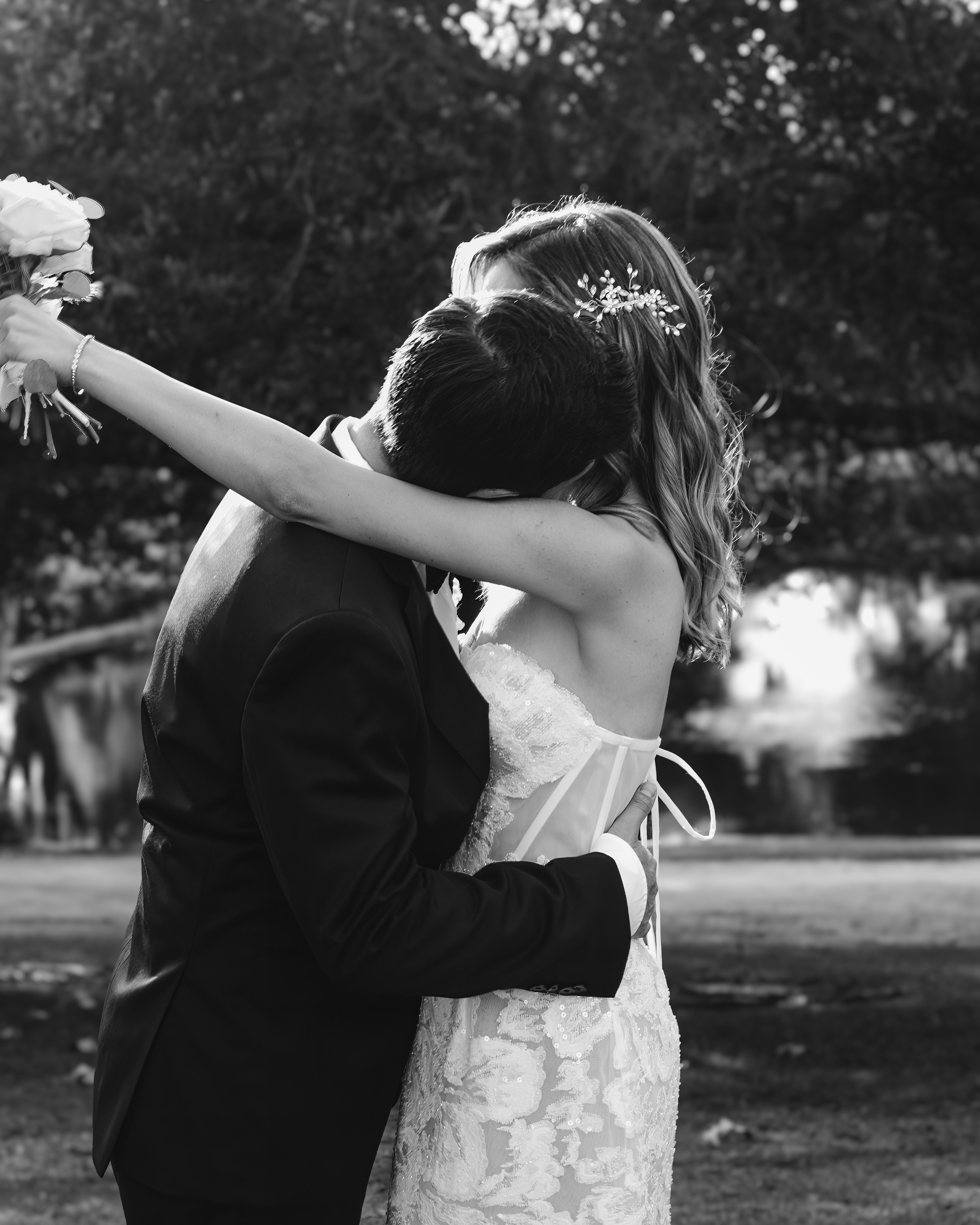 Romantic Backyard Wedding