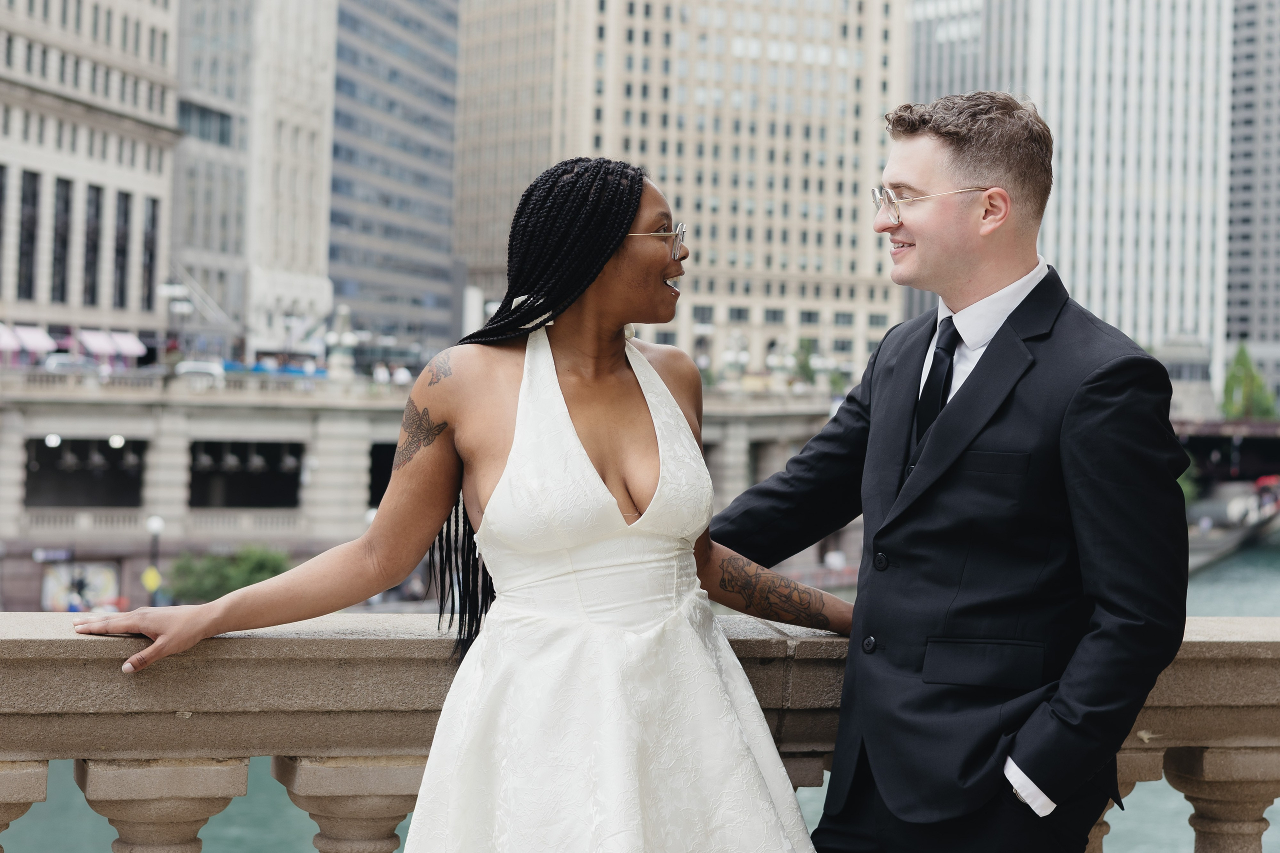 Chicago Courthouse Elopement | Jda & Rich. Chicago Wedding Photographer | Margarita Chudinova