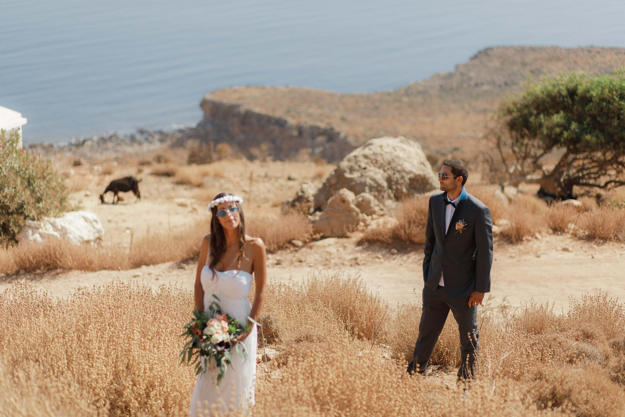 Marino & Steffi, Crete. Denny Savon — Photographer in Santorini | Weddings, Love Stories & Flying Dress