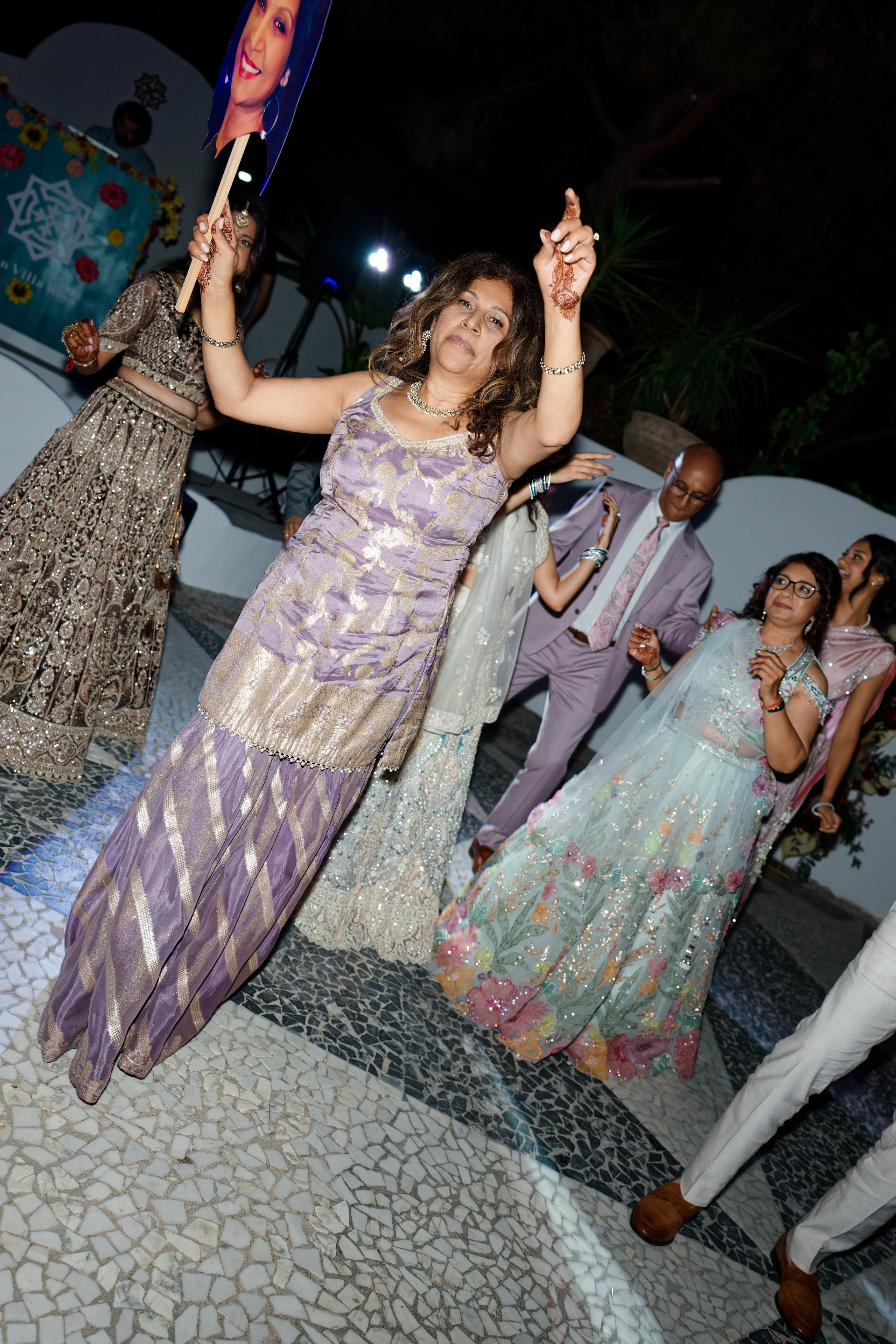 Indian wedding at Gran Villa Rosa, Barcelona