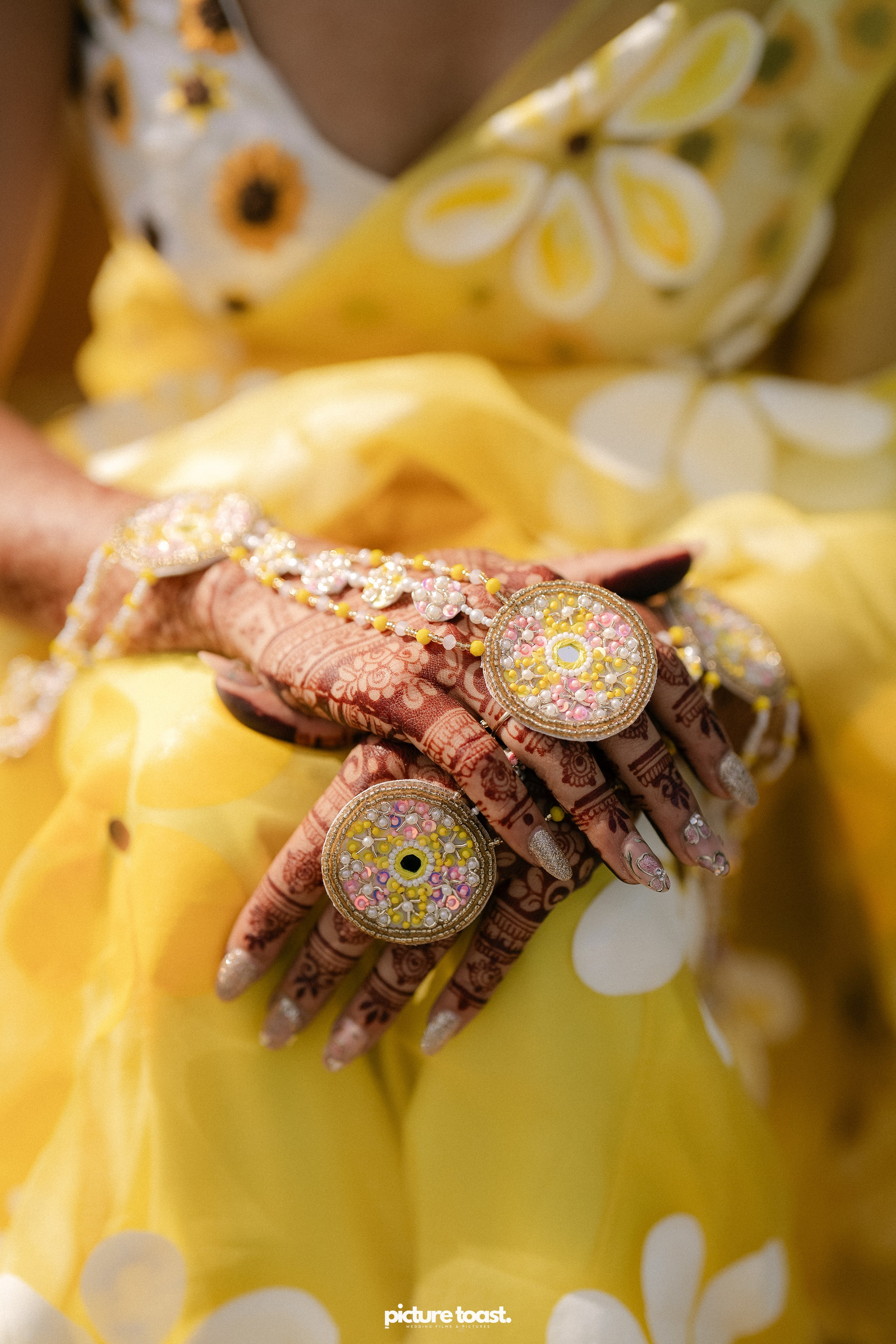 Haldi Hues Ft. Baebie & Goyal. Fine art Wedding Photographers in India & Canada