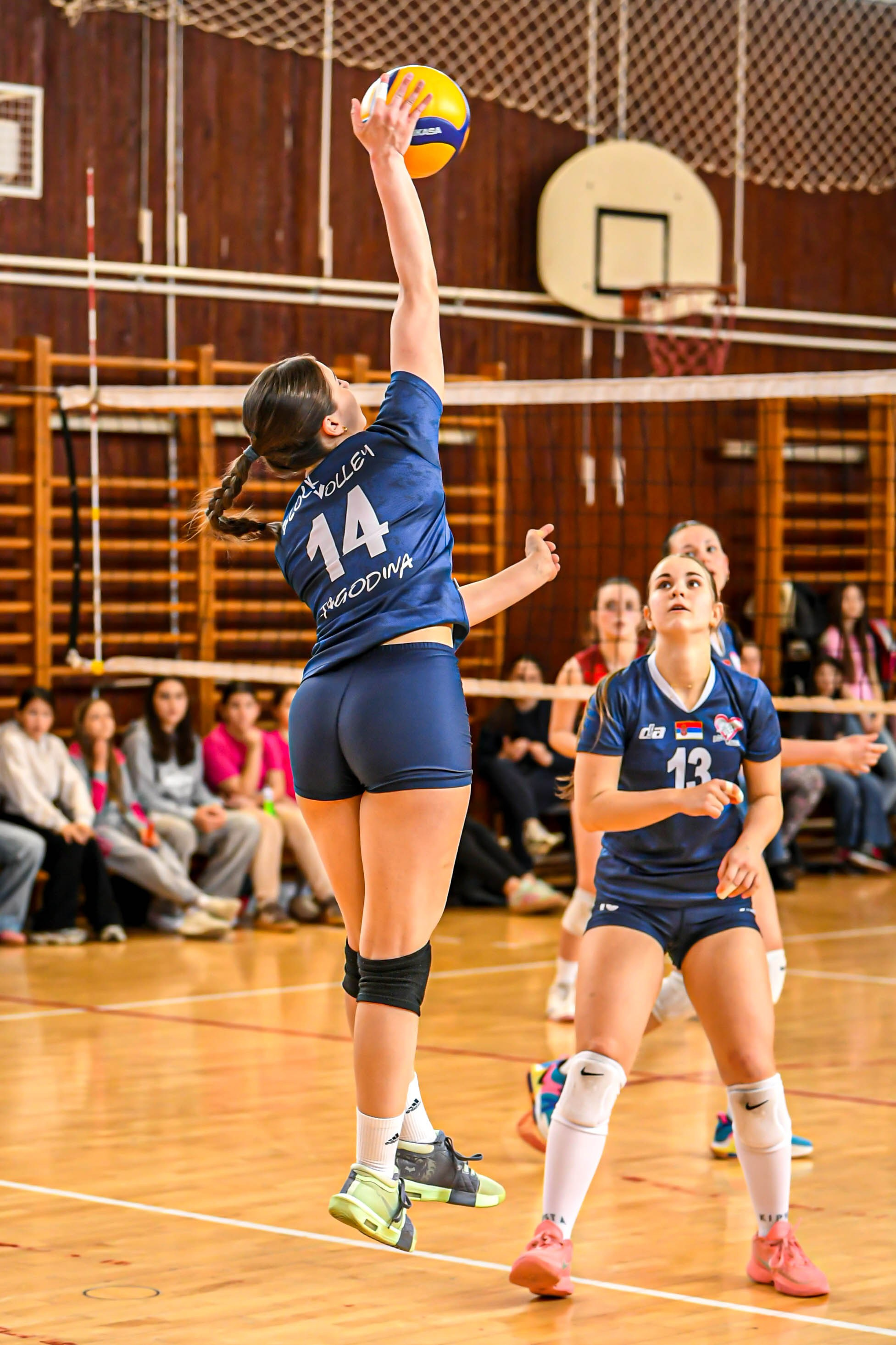 Odbojka 22.03.  Radnicki KG — BlockVolley JAG. Foto Simic Jagodina