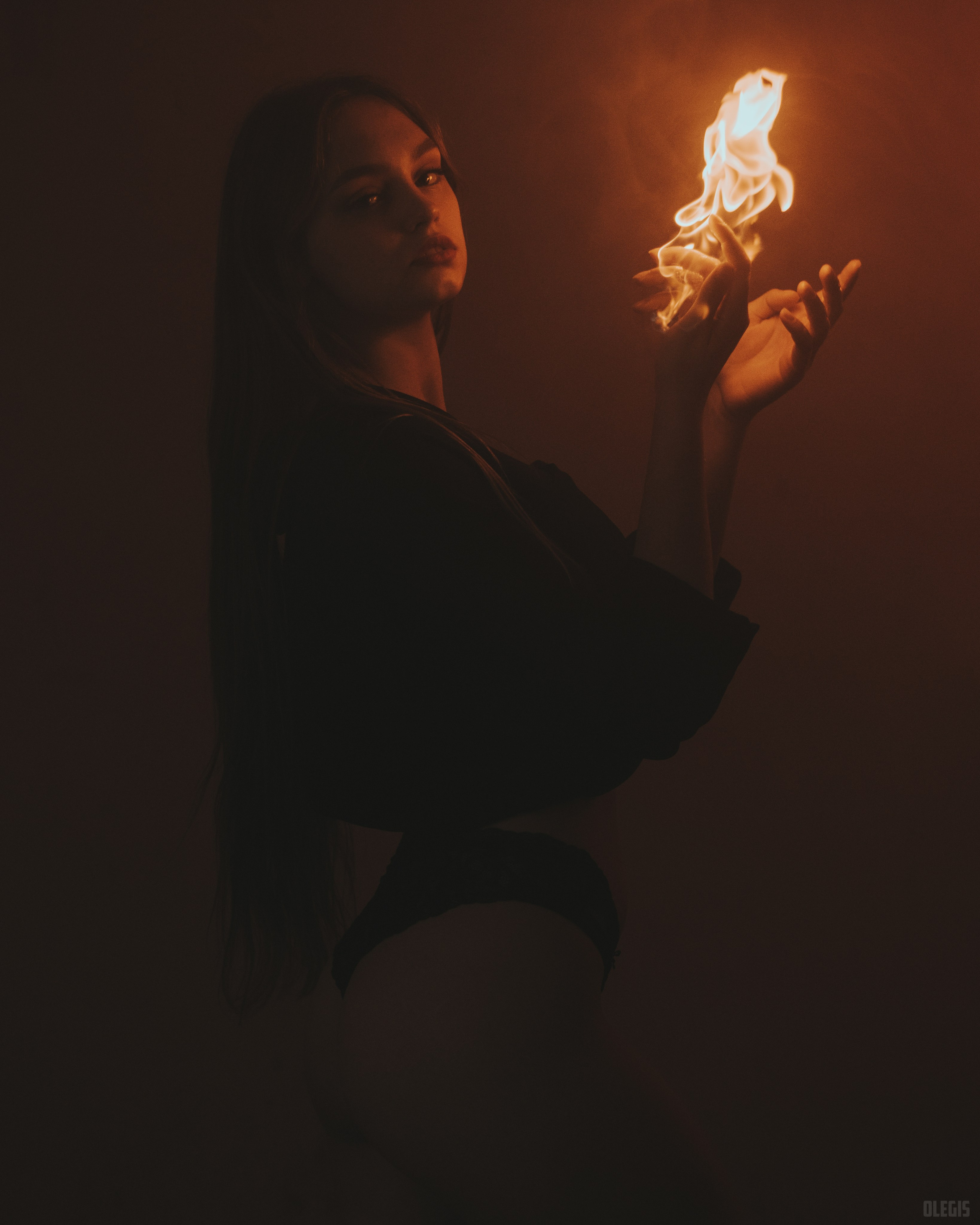 Фотосесія з вогнем. Фотограф | Відеооператор Нікополь Олег Ісаченко