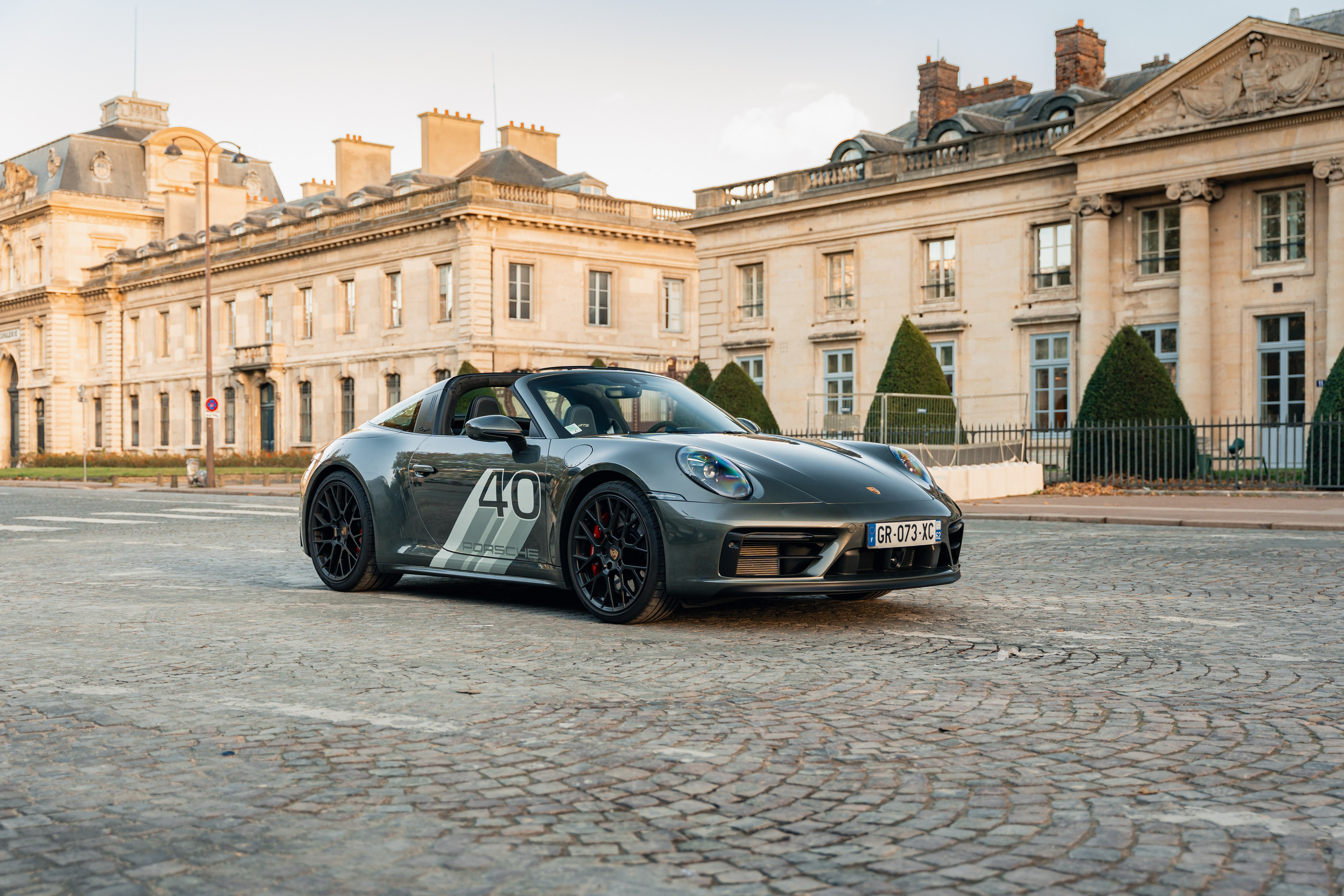 Porsche 911 Targa 4 GTS. Photographe de voitures à Paris — Vitalii Motruk