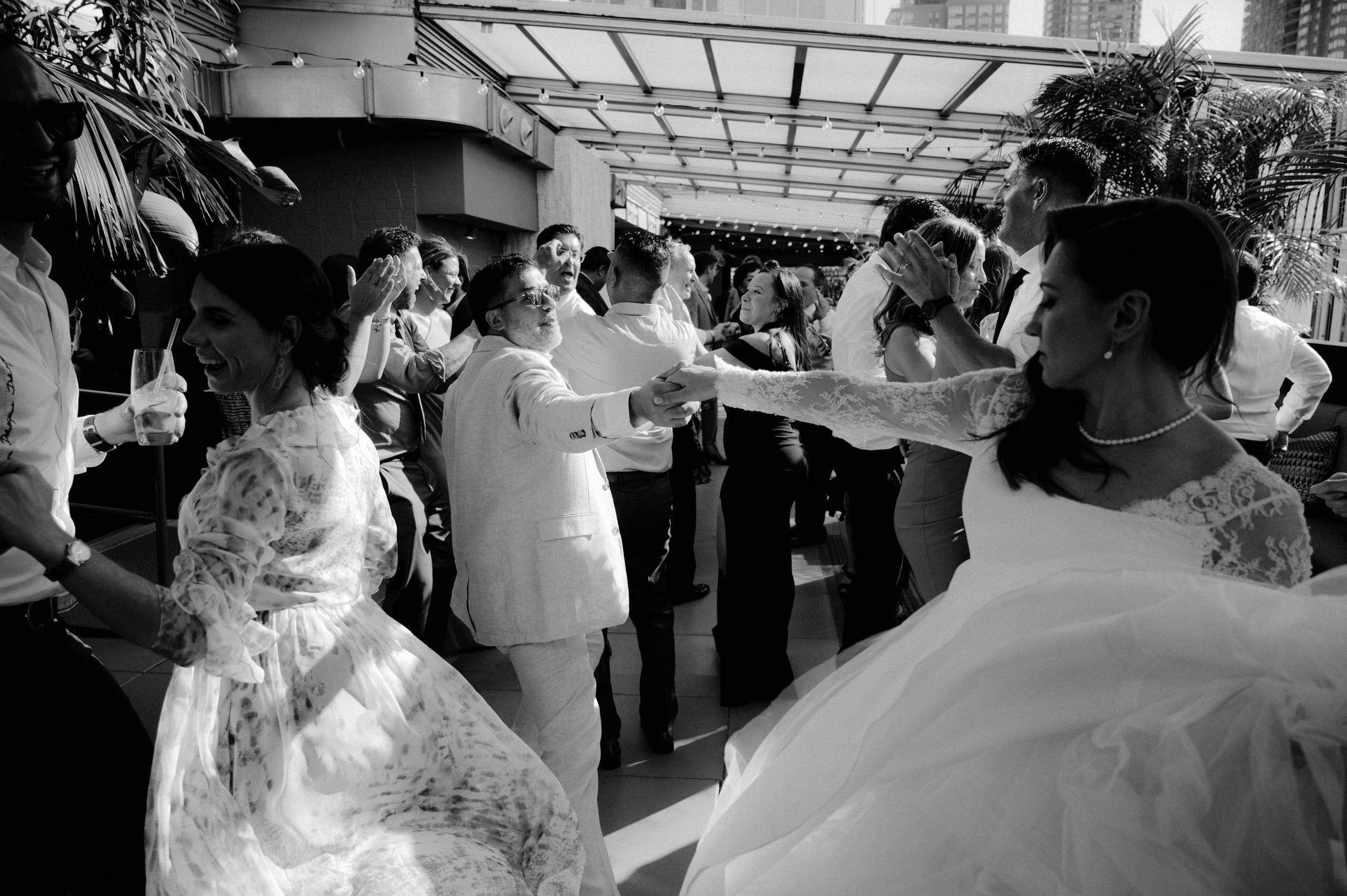 a bride and groom dancing at their wedding