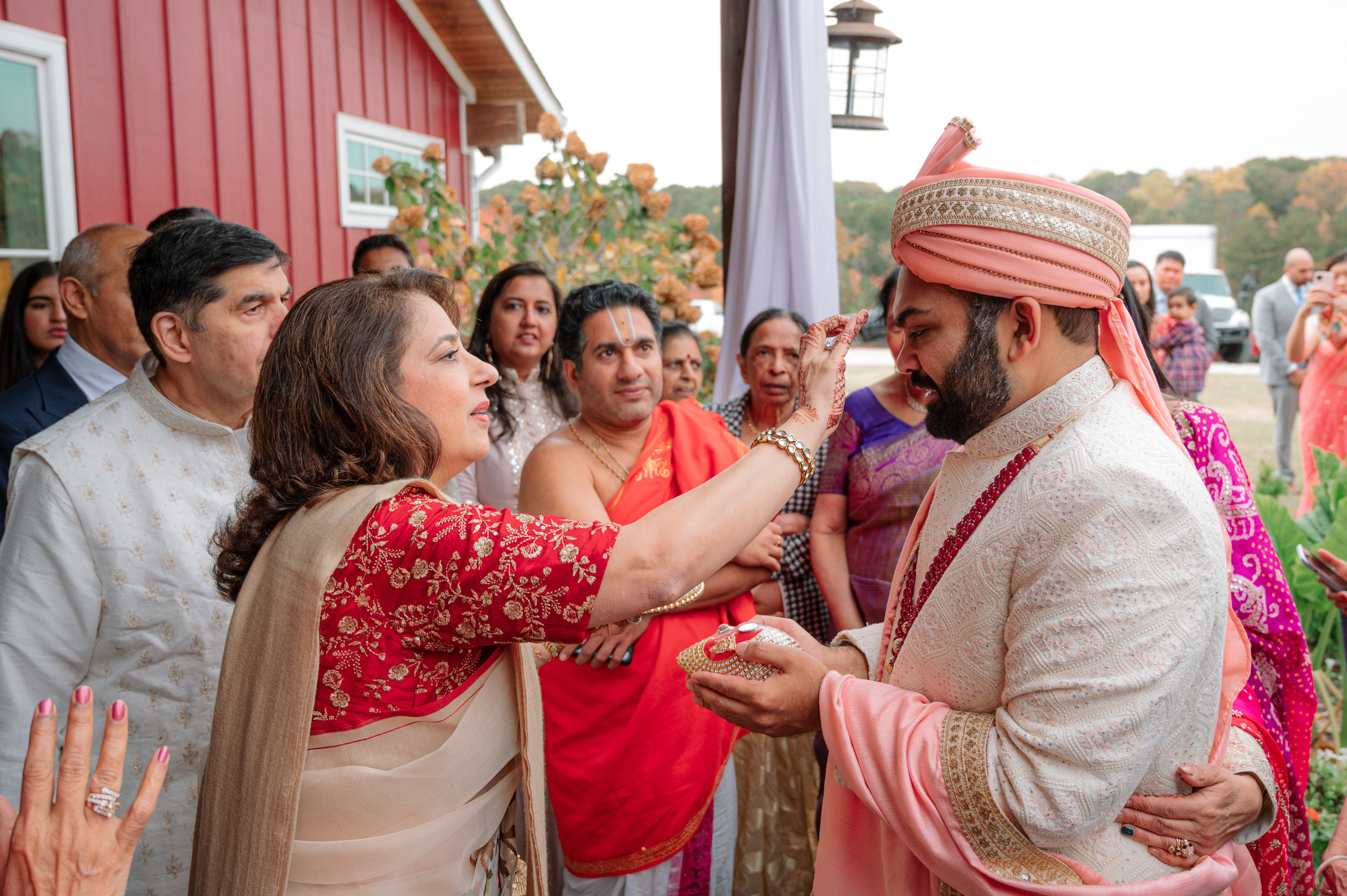 a man in a white suit