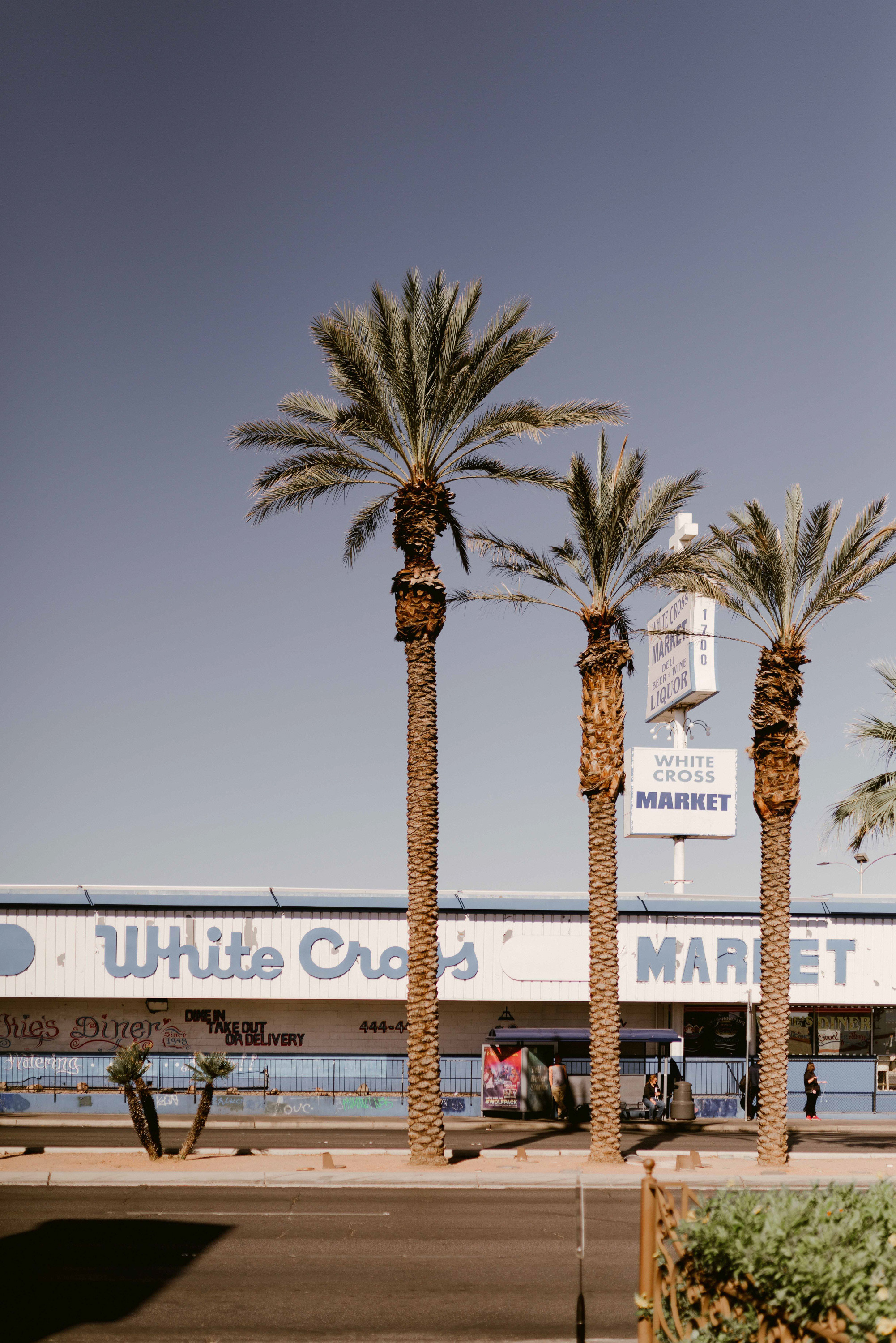 a large white building