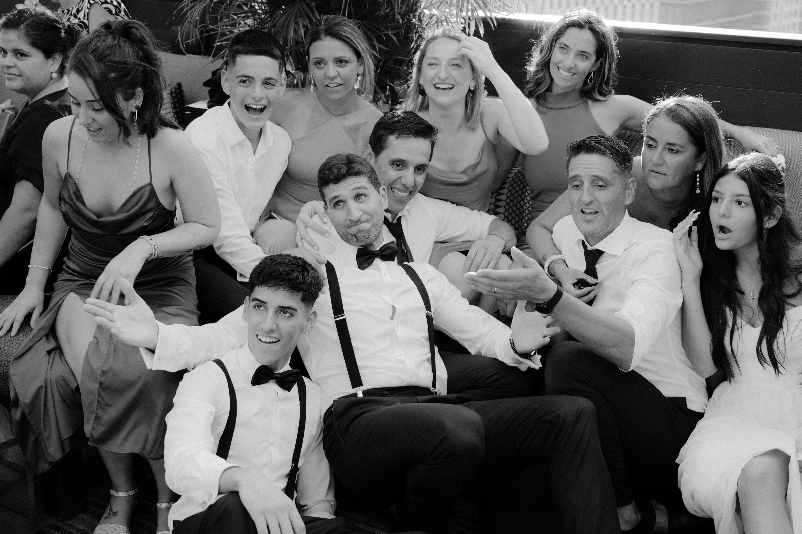 a group of people posing for a picture